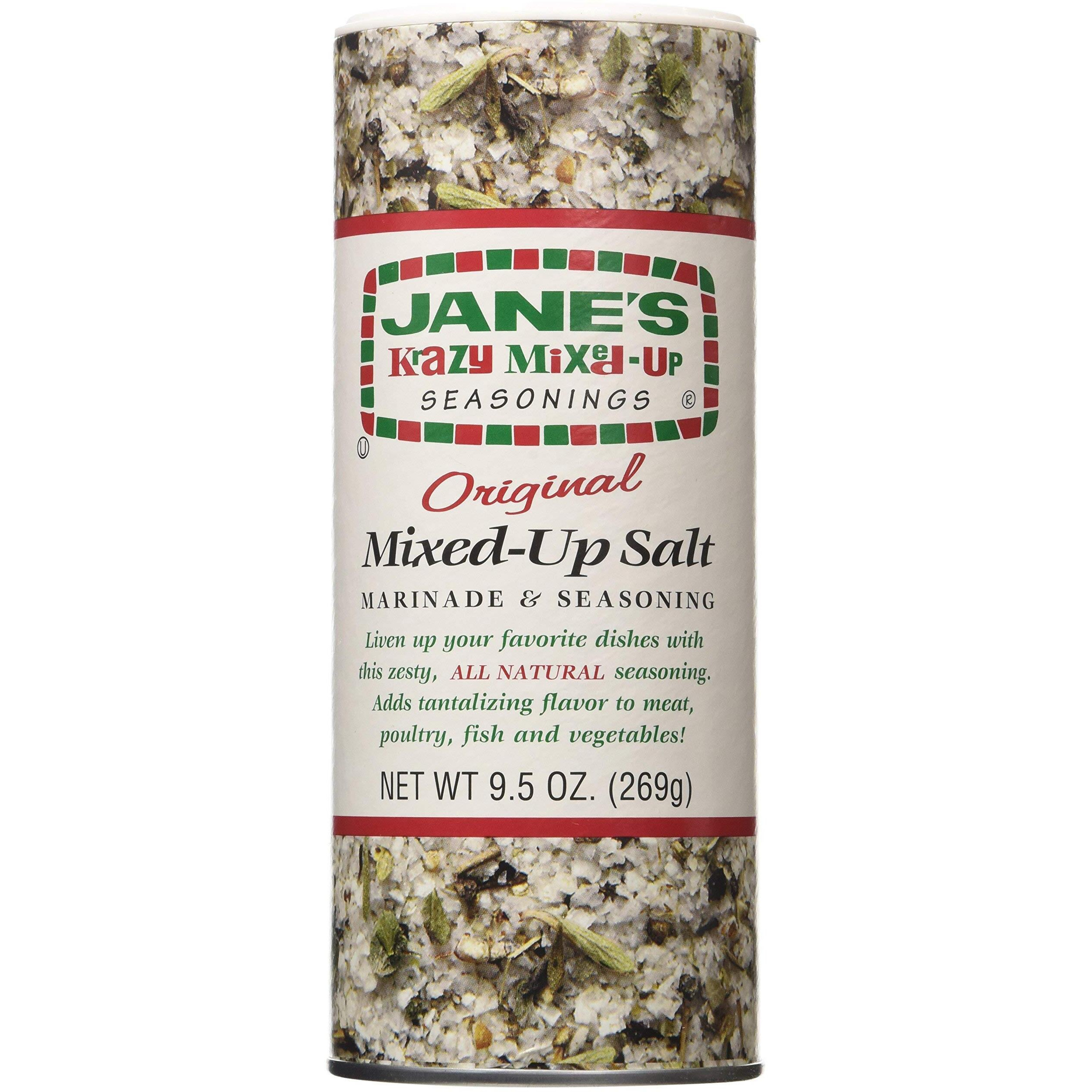 Jane's Krazy Mixed-Up Original Salt Blend, 9.5 Ounce (Pack Of 2)