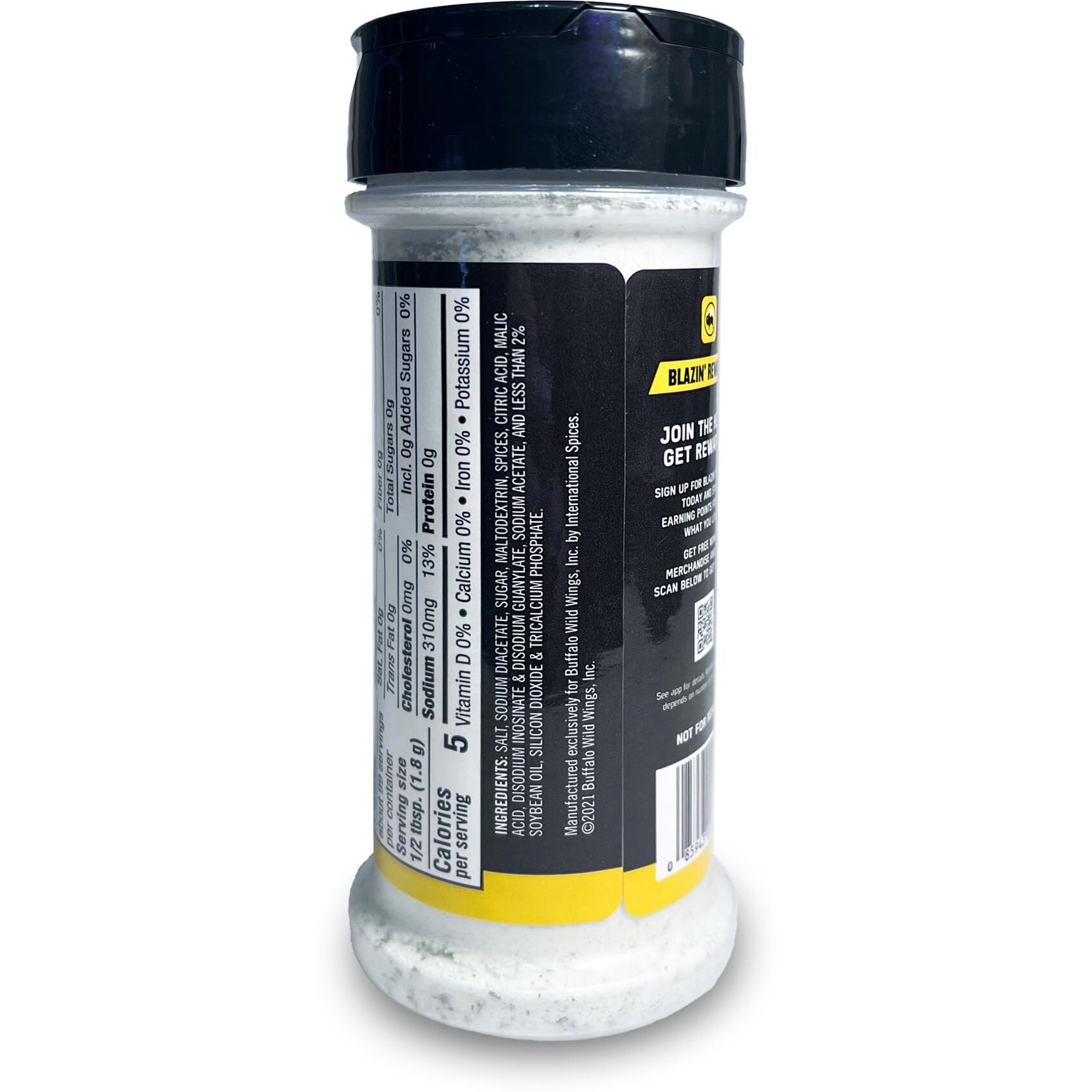 Buffalo Wild Wings Seasoning (Salt & Vinegar), 6.3 Ounce