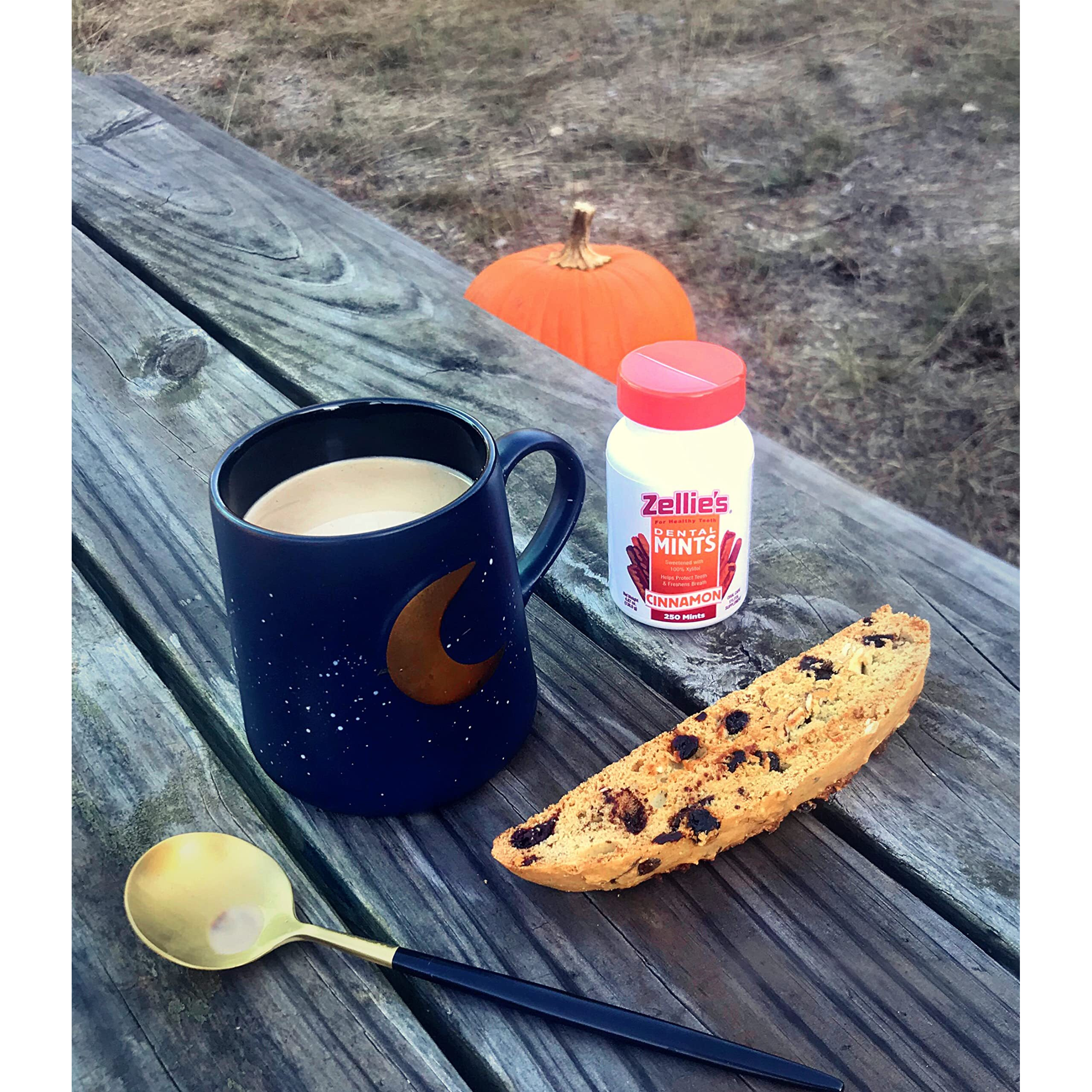 Zellies Cinnamon Xylitol Mints, 250 Count Jar