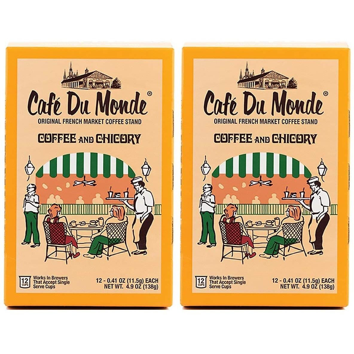 Cafe Du Monde Coffee And Chicory 24 Single Serve Cups