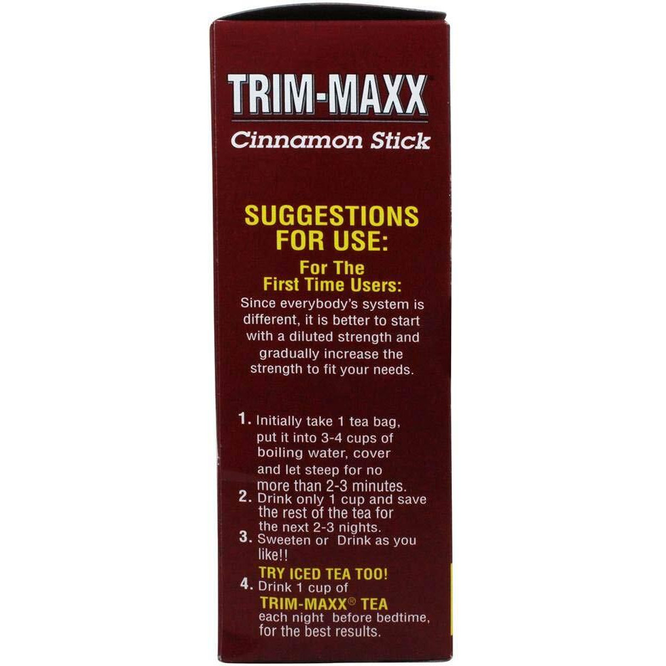 Body Breakthrough Trim-Maxx Herbal Dieter's Tea Cinnamon Stick - 70 Tea Bags, 4.94 Oz