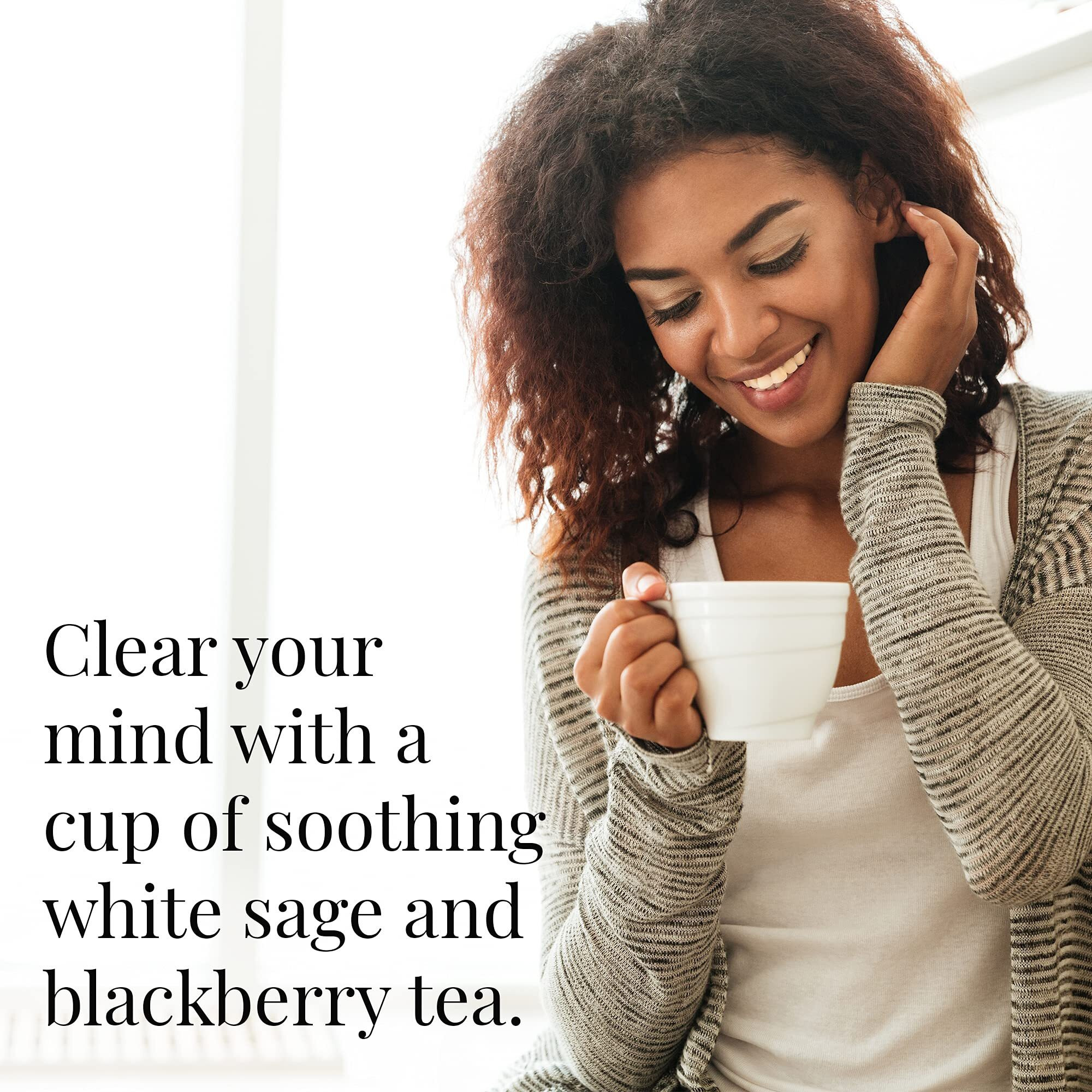 The Republic Of Tea Blackberry Sage Black Tea | 50 Tea Bags, Gourmet Black Tea