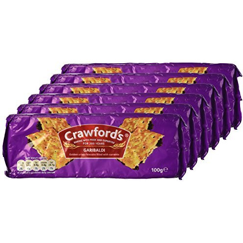 Crawford's Garibaldi Biscuits, 3.52 Ounce (Pack Of 6)