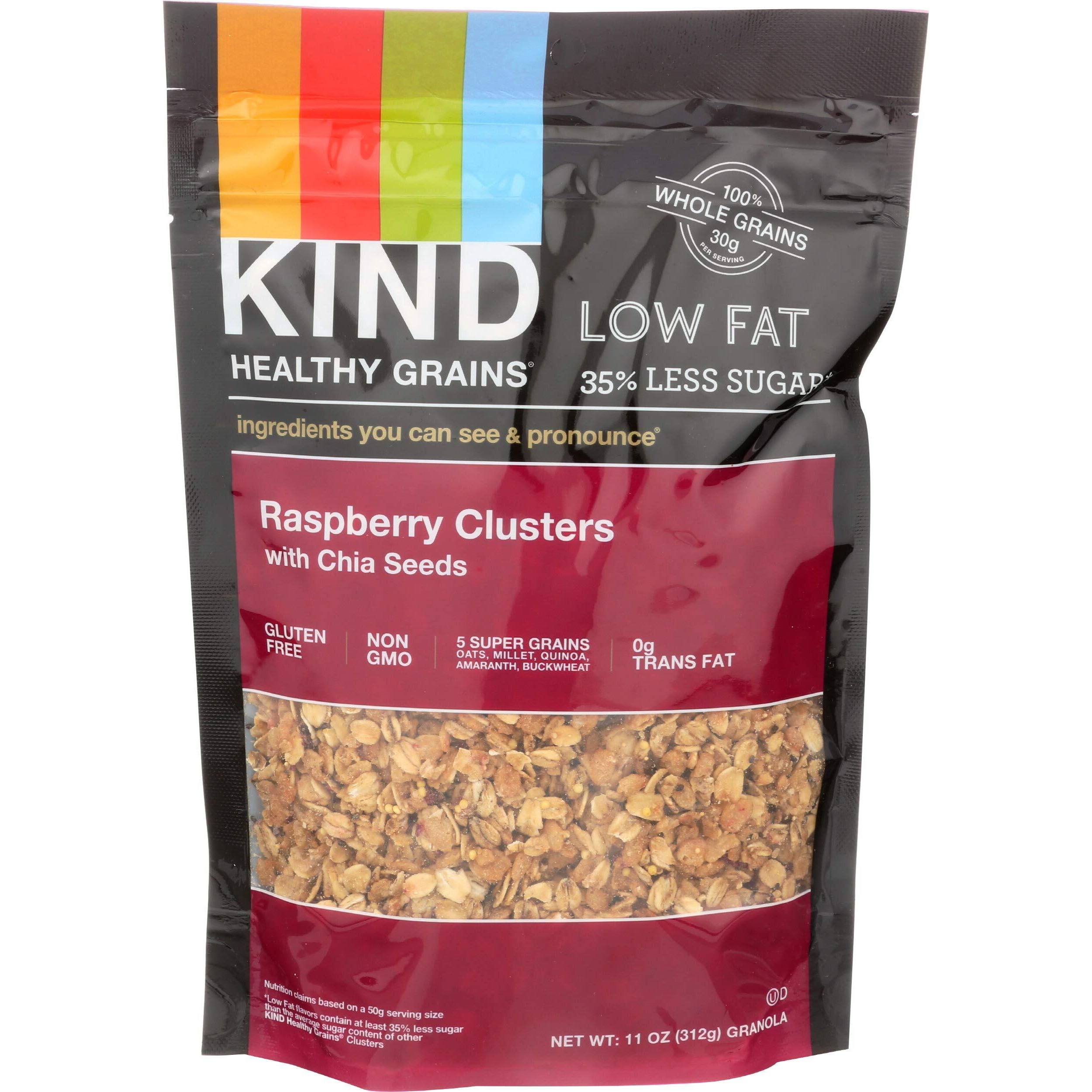 Kind Healthy Grains Raspberry Clusters With Chia Seeds, 11 Oz