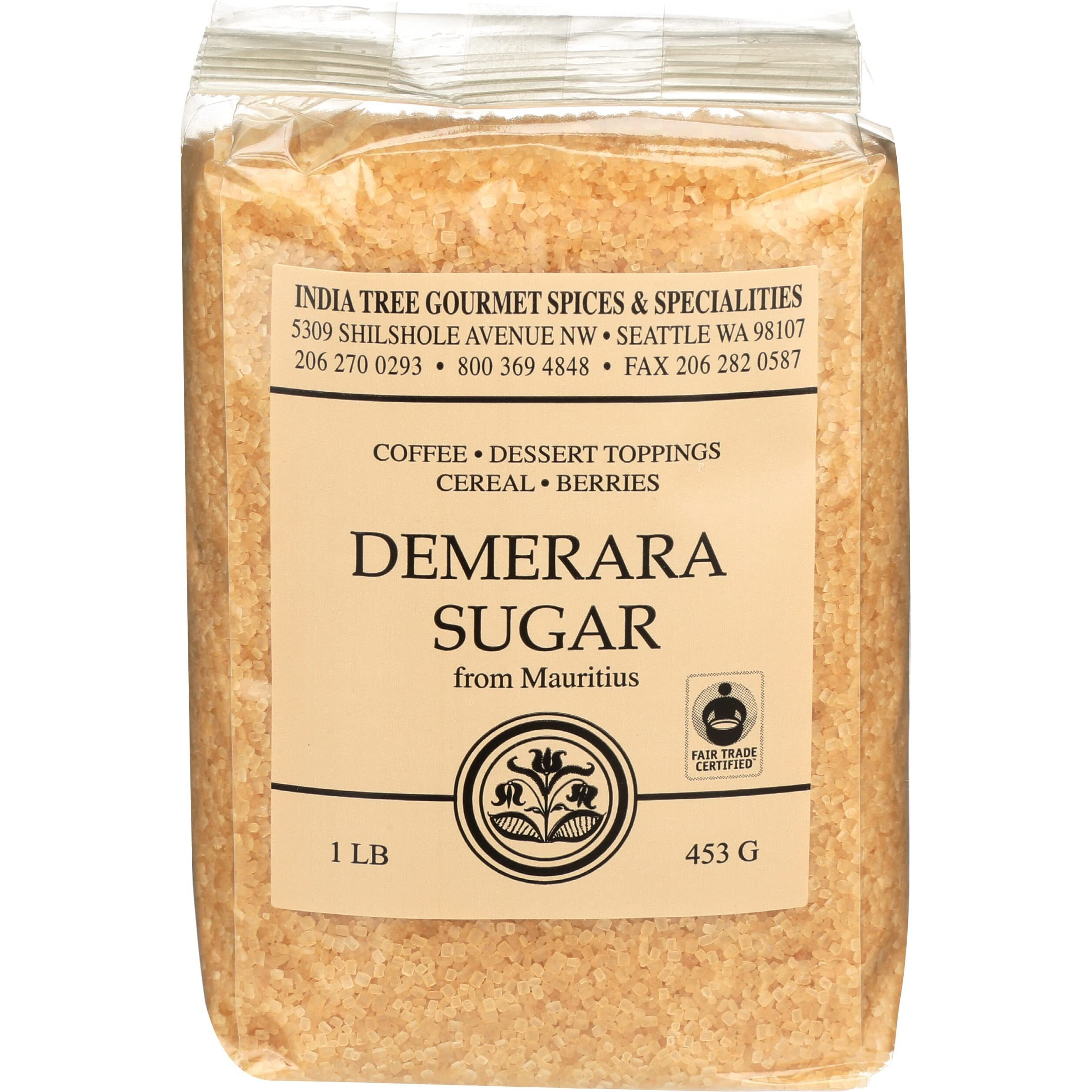 India Tree Demerara Sugar, 16 Oz