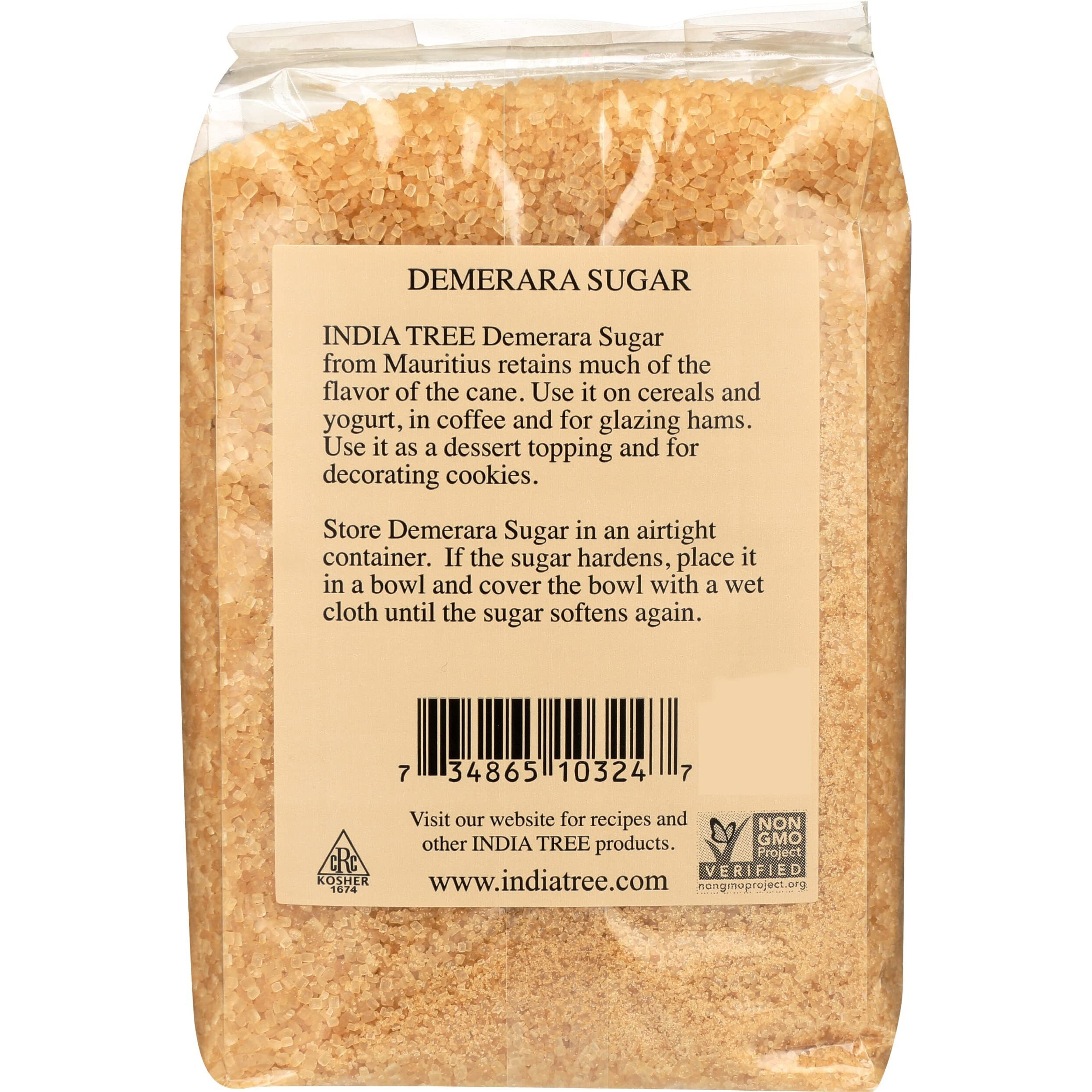 India Tree Demerara Sugar, 16 Oz