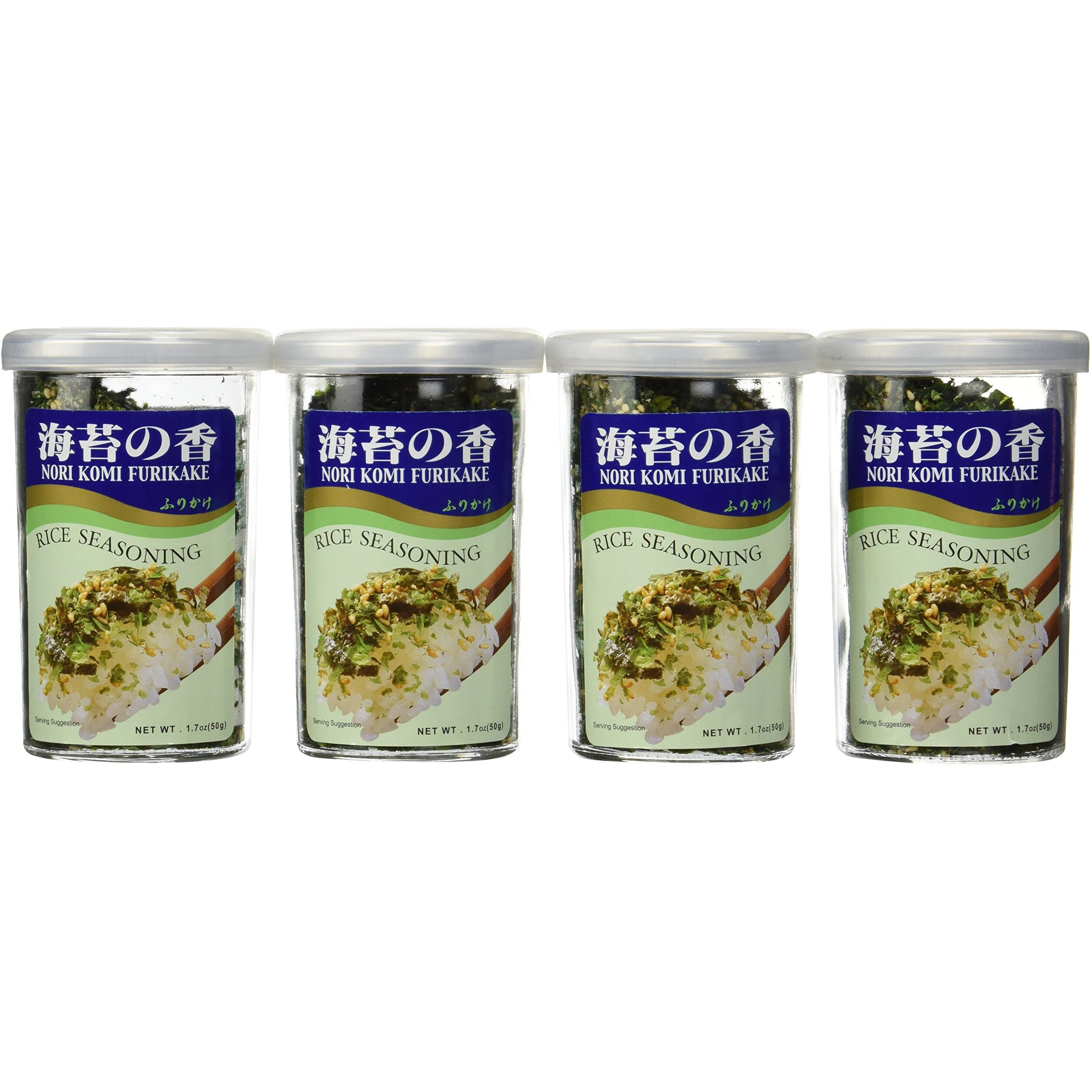 Jfc Nori Fumi Furikake Rice Seasoning, 1.7-Ounce Jars (Pack Of 4)