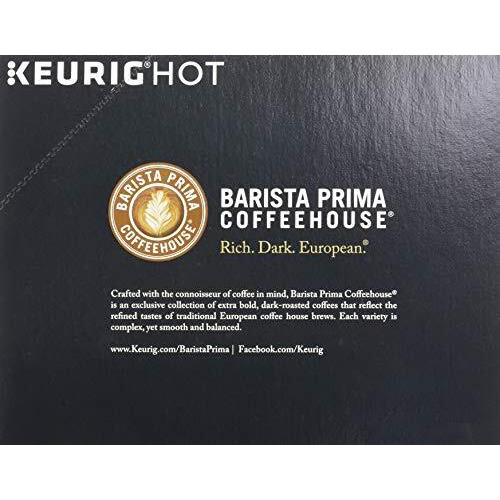 Barista Prima Coffeehouse Coffee, Keurig K-Cups, French Roast, 96 Count (Packaging May Vary)