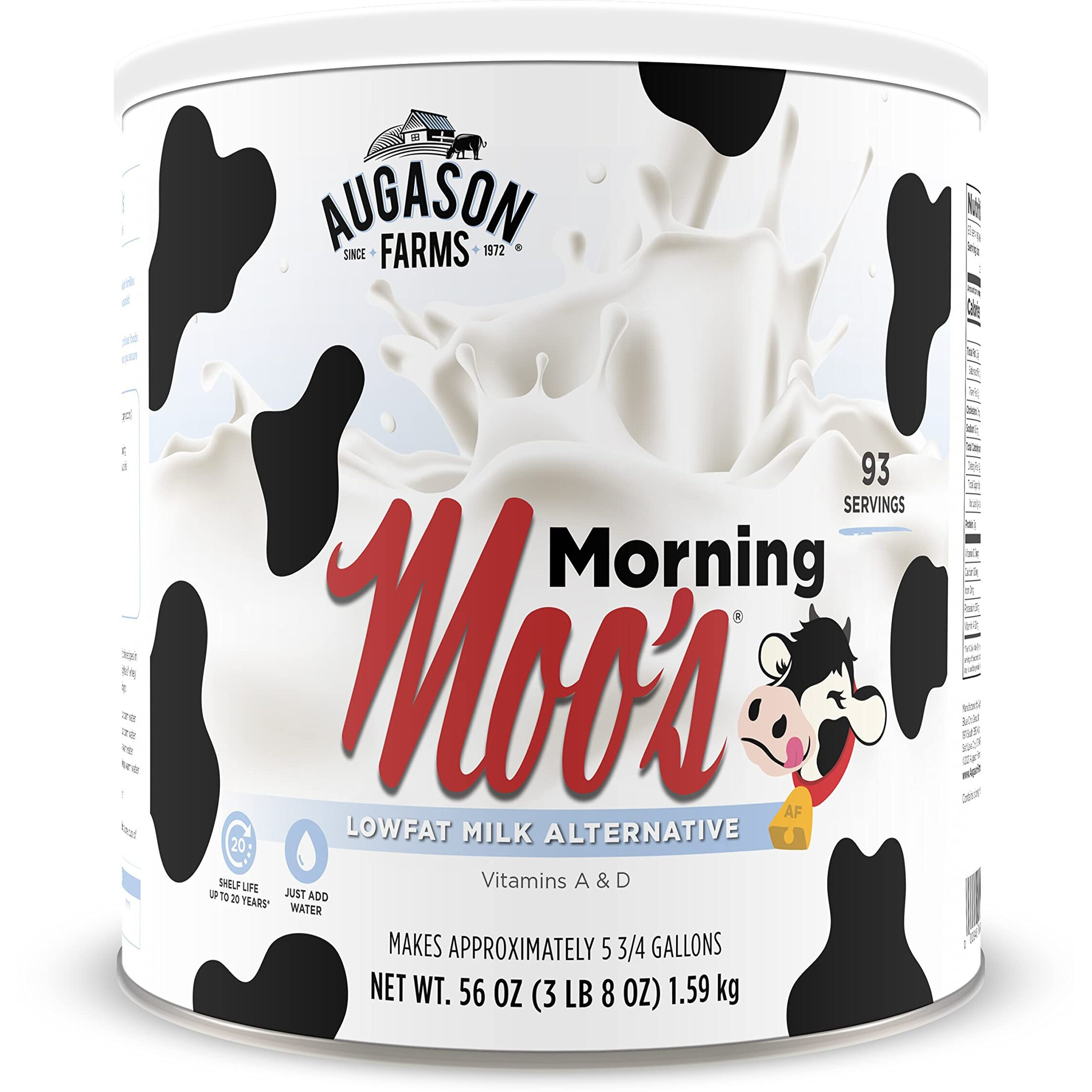Augason Farms Morning Moo's Low Fat Milk Alternative