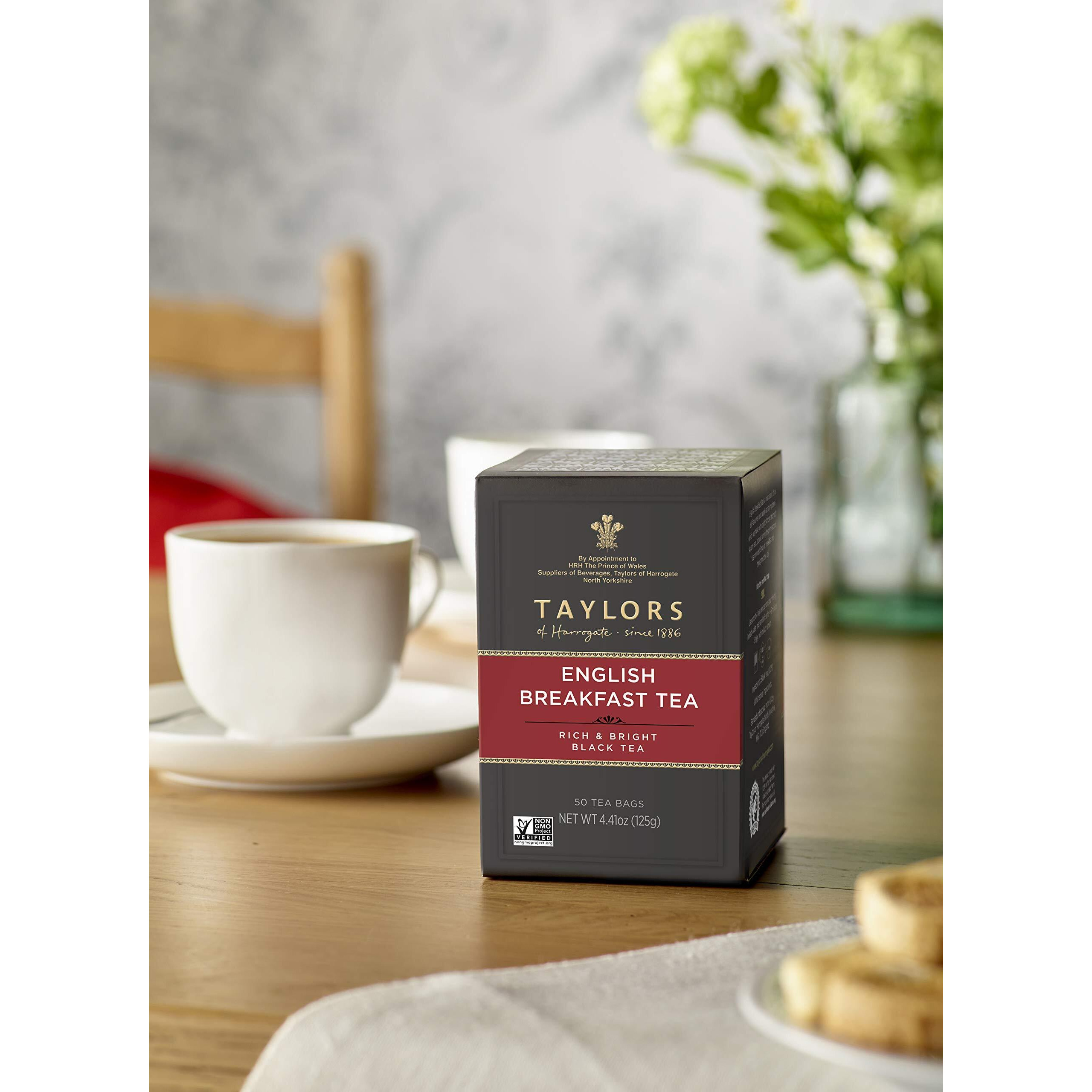 Taylors Of Harrogate English Breakfast, 50 Teabags (Pack Of 6)