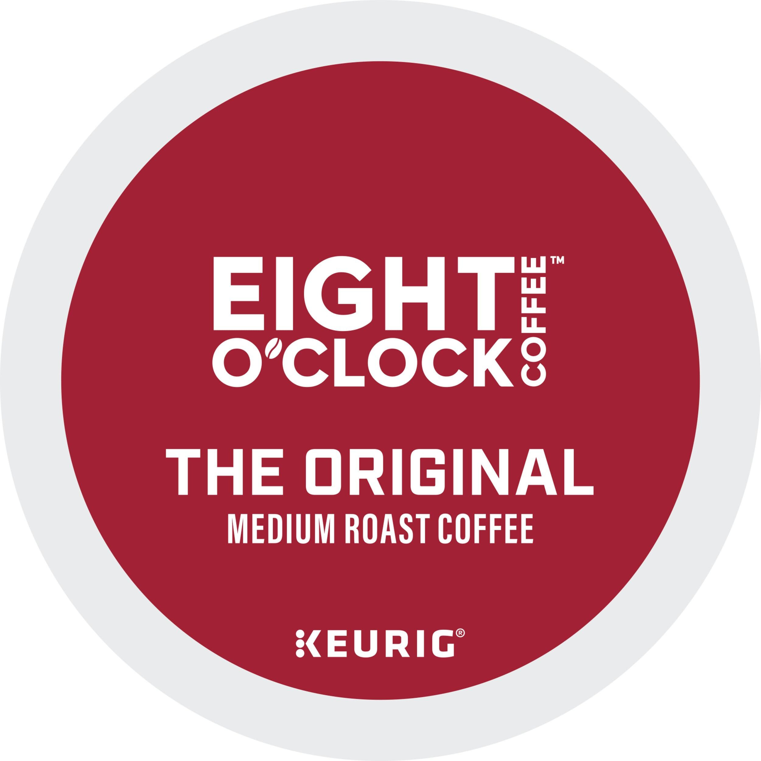 Eight O'Clock Coffee The Original, Keurig Single Serve K-Cup Pods, Medium Roast, 72 Count (6 Packs Of 12)