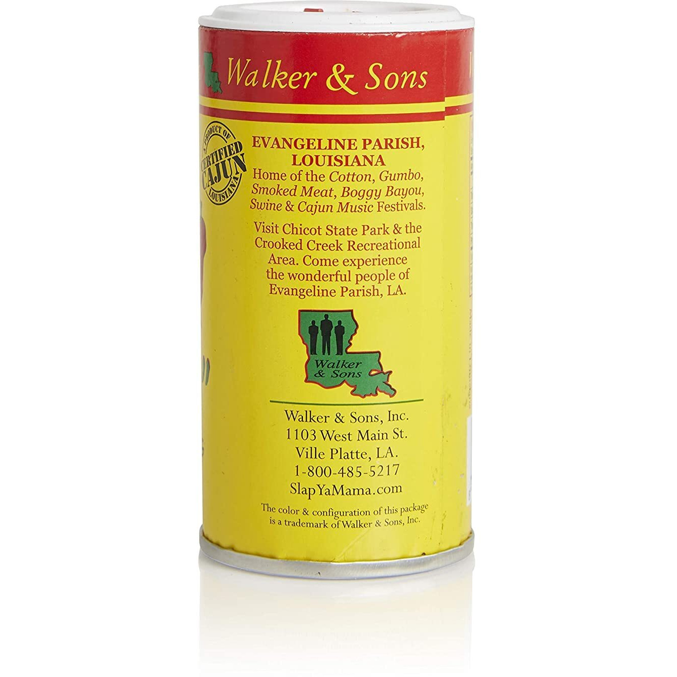 Slap Ya Mama Cajun Seasoning From Louisiana, Original Blend, Msg Free And Kosher, 4 Ounce