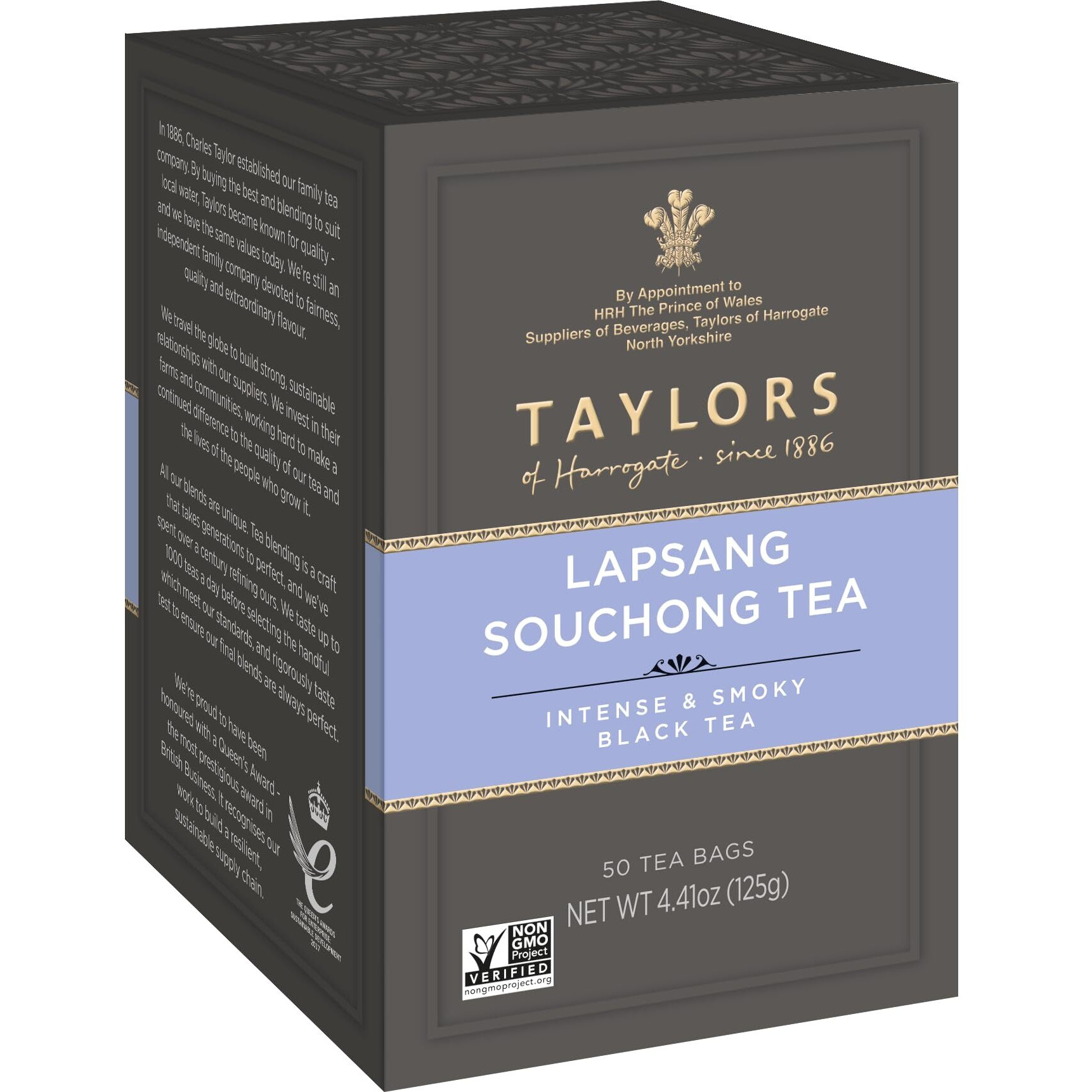 Taylors Of Harrogate Lapsang Souchong, 50 Teabags