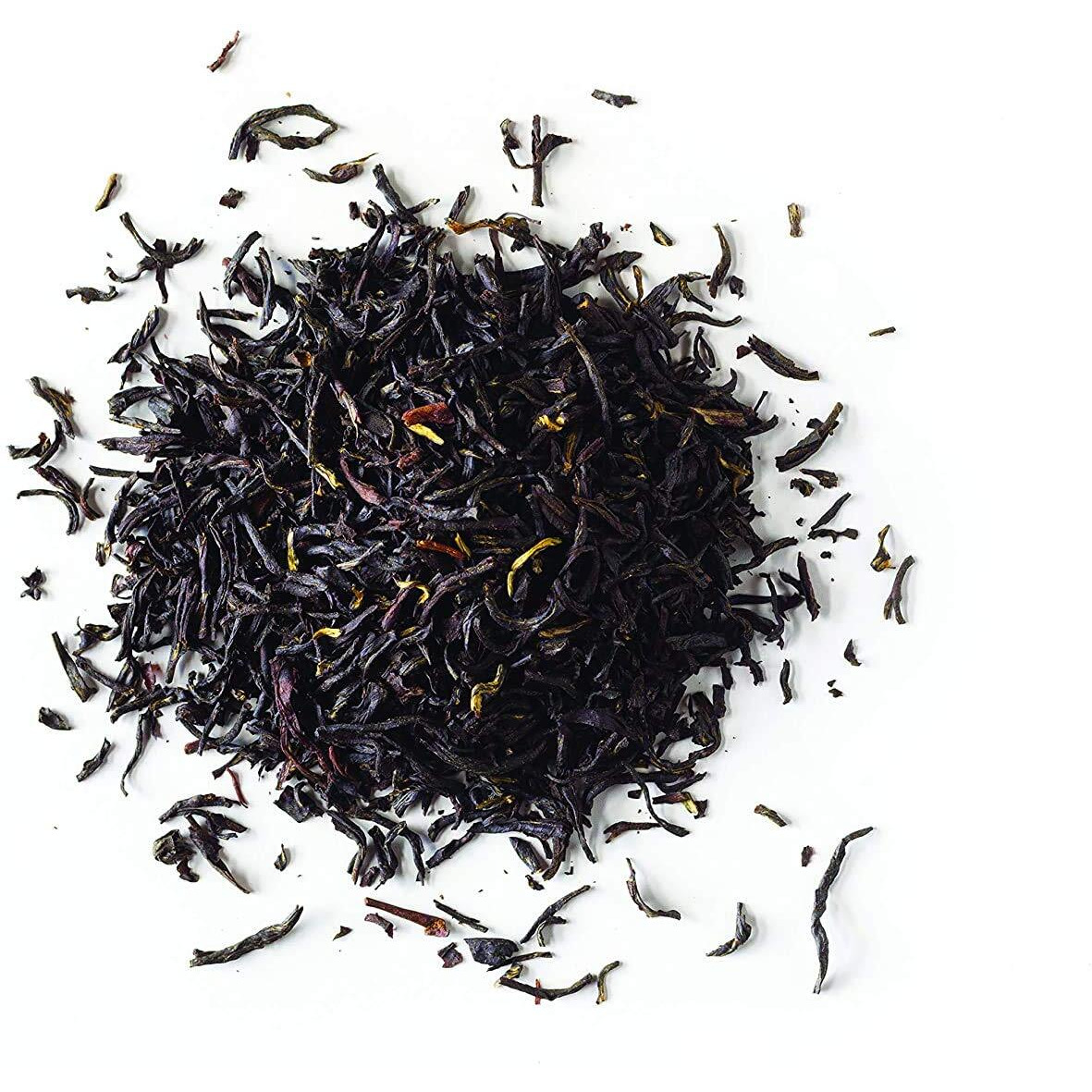 Rishi Tea Earl Grey Tea - Usda Organic Direct Trade Loose Leaf Tea, Certified Kosher Pure Black Tea With Bergamot Oil, Energizing & Caffeinated - 16 Ounces (Pack Of 1)