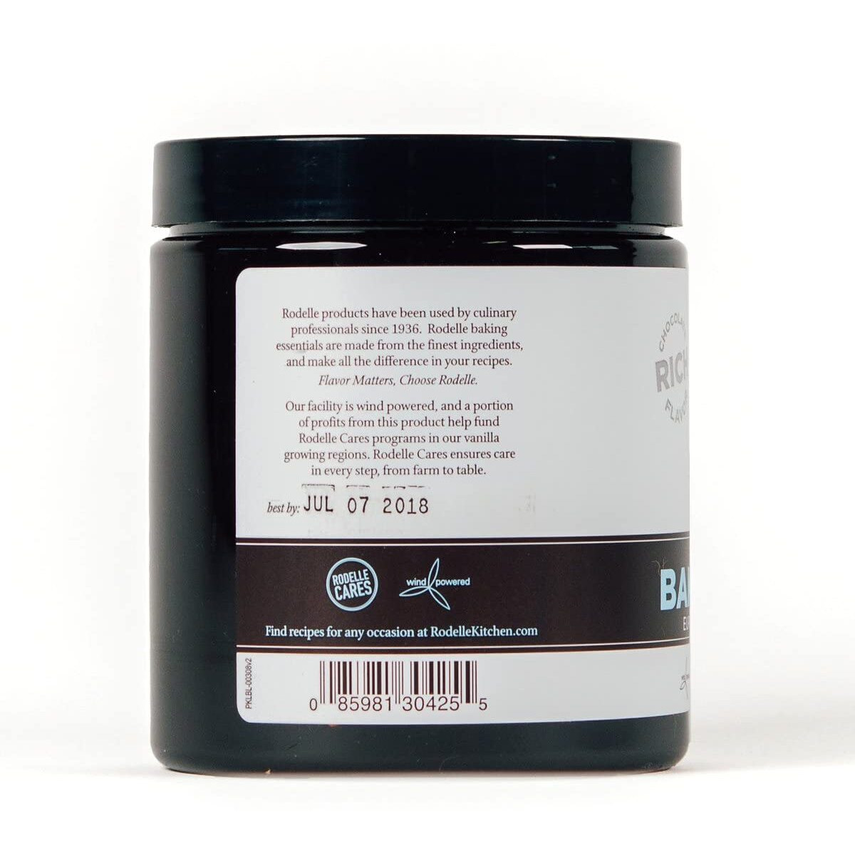 Rodelle Baking Cocoa, Gourmet, 8 Oz