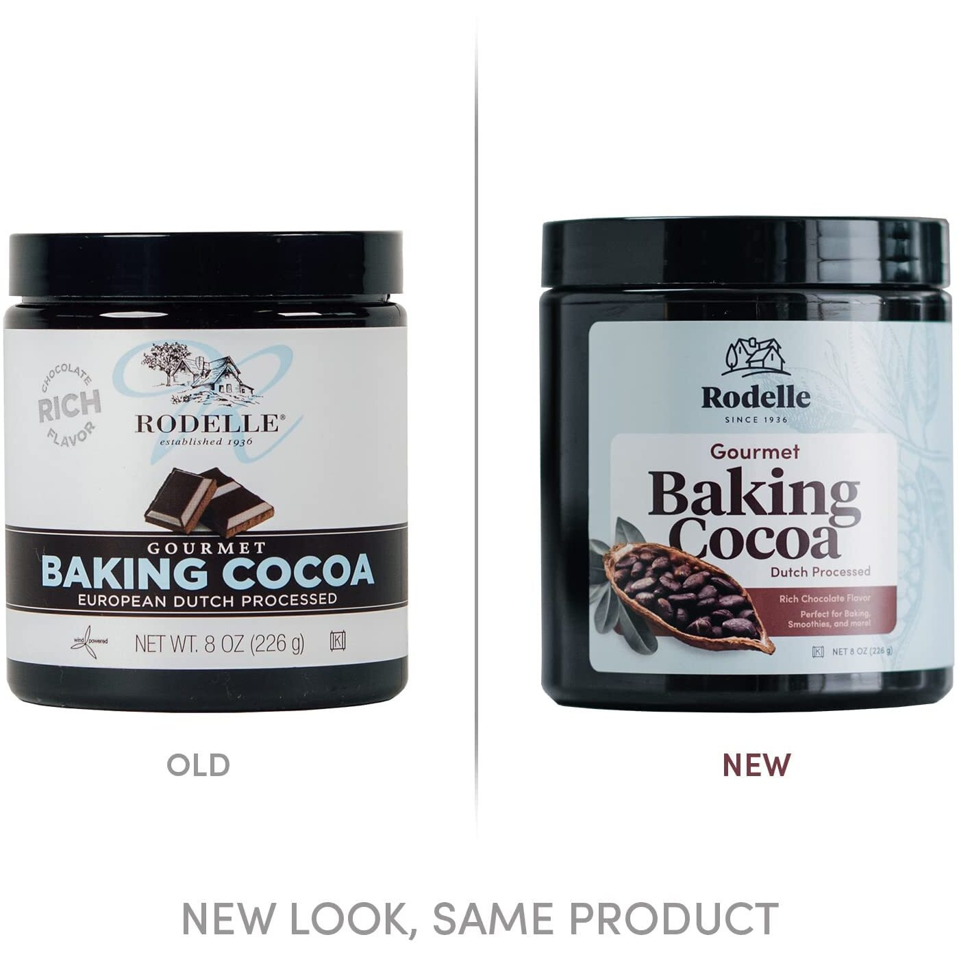 Rodelle Baking Cocoa, Gourmet, 8 Oz