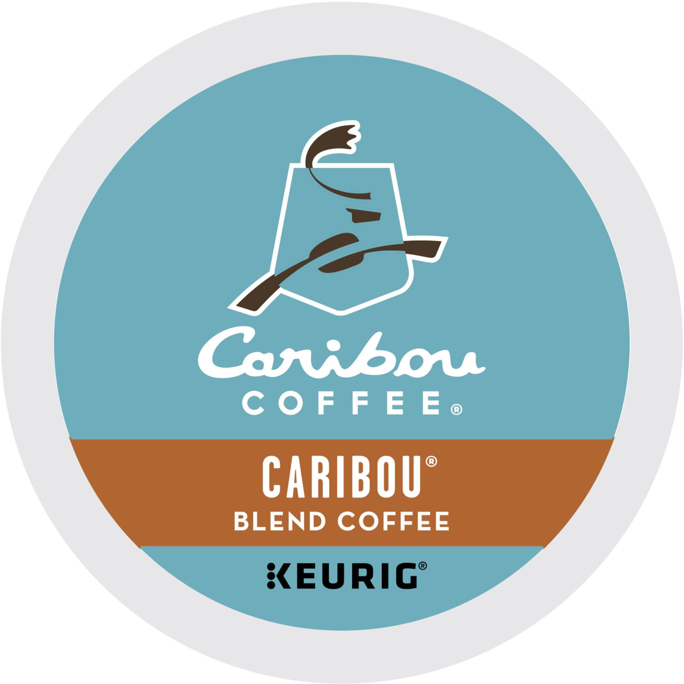 Caribou Coffee Caribou Blend Keurig Single-Serve K-Cup Pod, Medium Roast Coffee, 72 Count (6 Packs Of 12)