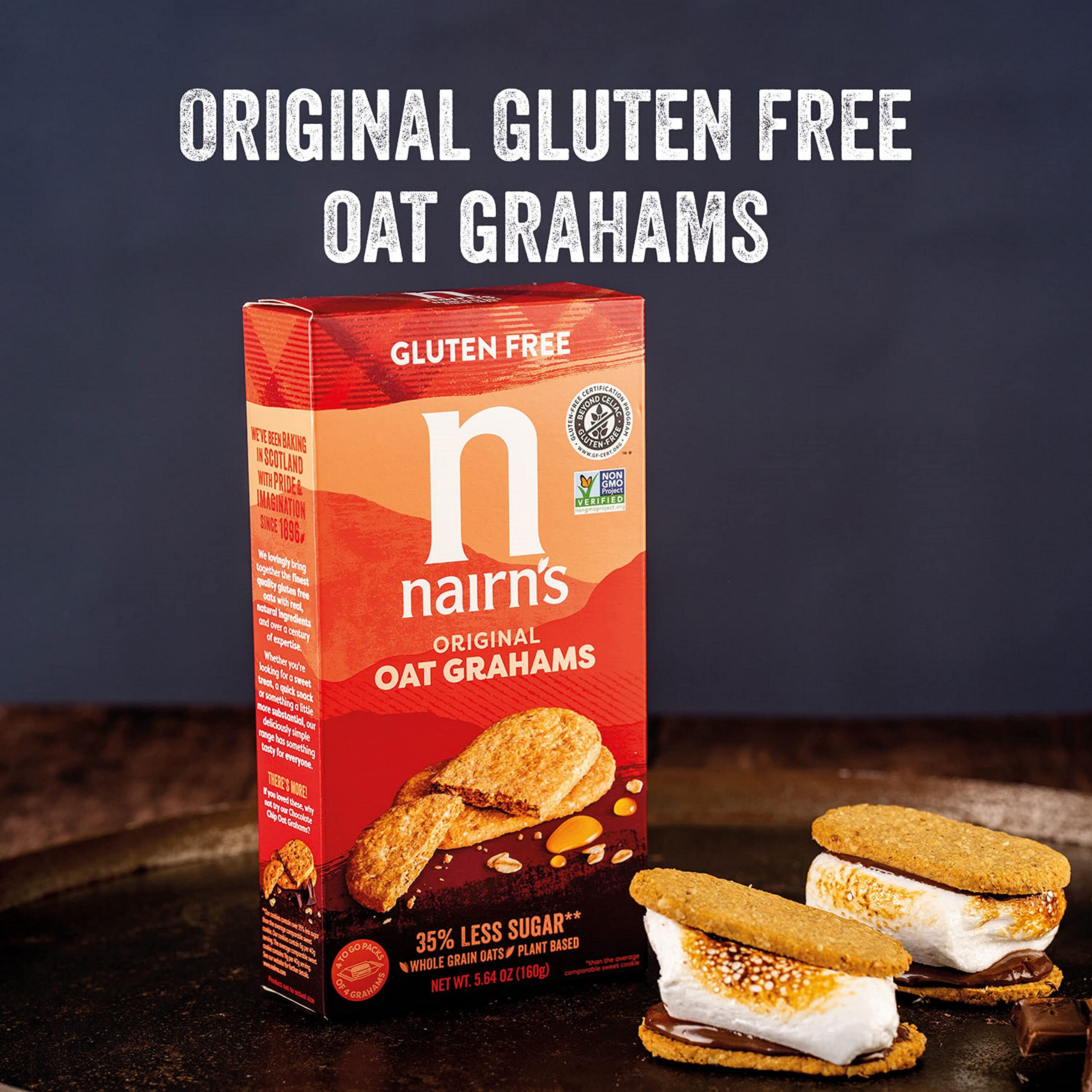 Nairn's Gluten Free Original Oat Grahams, 5.64Oz