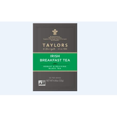 Taylors Of Harrogate Irish Breakfast, 50 Teabags (Pack Of 6)