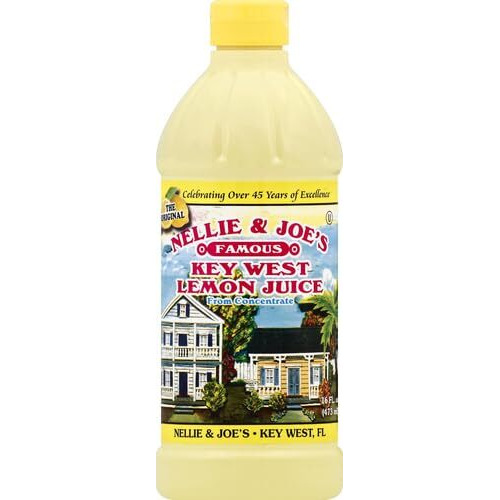Nellie & Joe's, Key West Lemon Juice, 16 Fl Oz Bottle