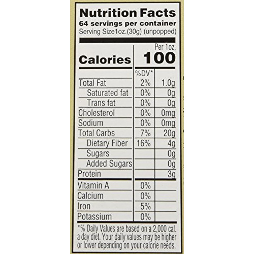 Organic Popcorn Kernels - 4Lb Resealable Bulk Jug Of Yellow Gourmet Popping Corn For Microwave, Stovetop, And Popper Machine By Great Northern Popcorn