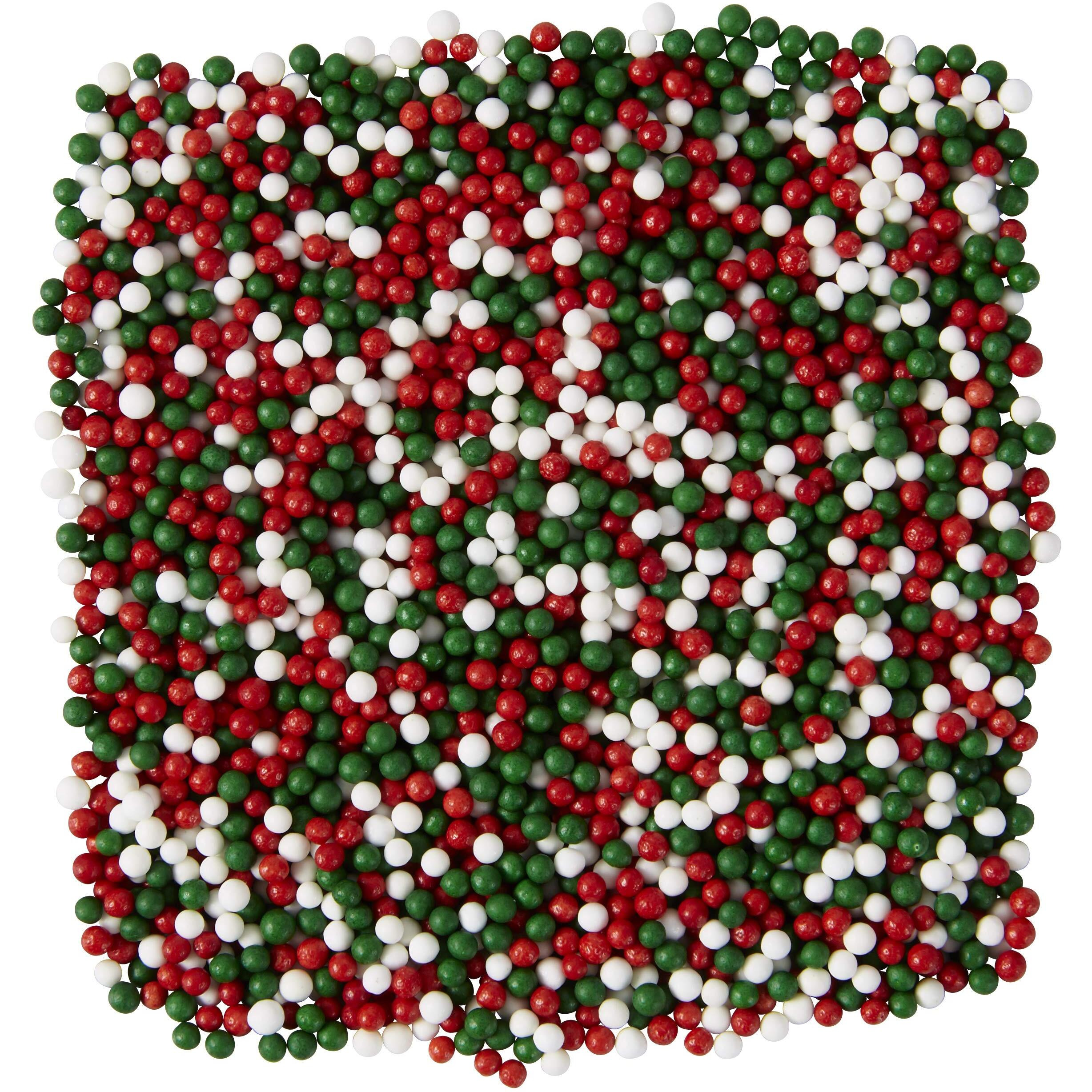 Wilton Bulk Nonpareils Christmas Sprinkles