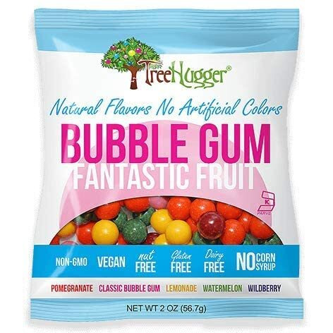 Tree Hugger Bubble Gum - Variety Pack - 2 Oz (4 Bags)