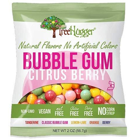 Tree Hugger Bubble Gum - Variety Pack - 2 Oz (4 Bags)