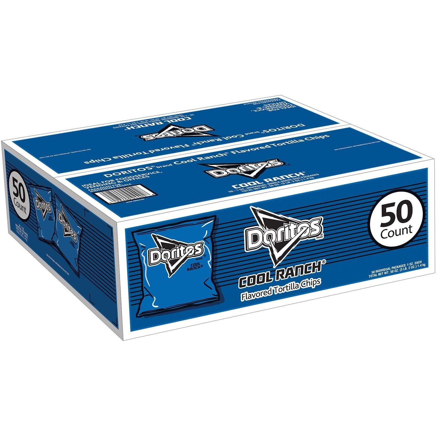 Doritos Cool Ranch Chips - 50/1 Oz. Bags