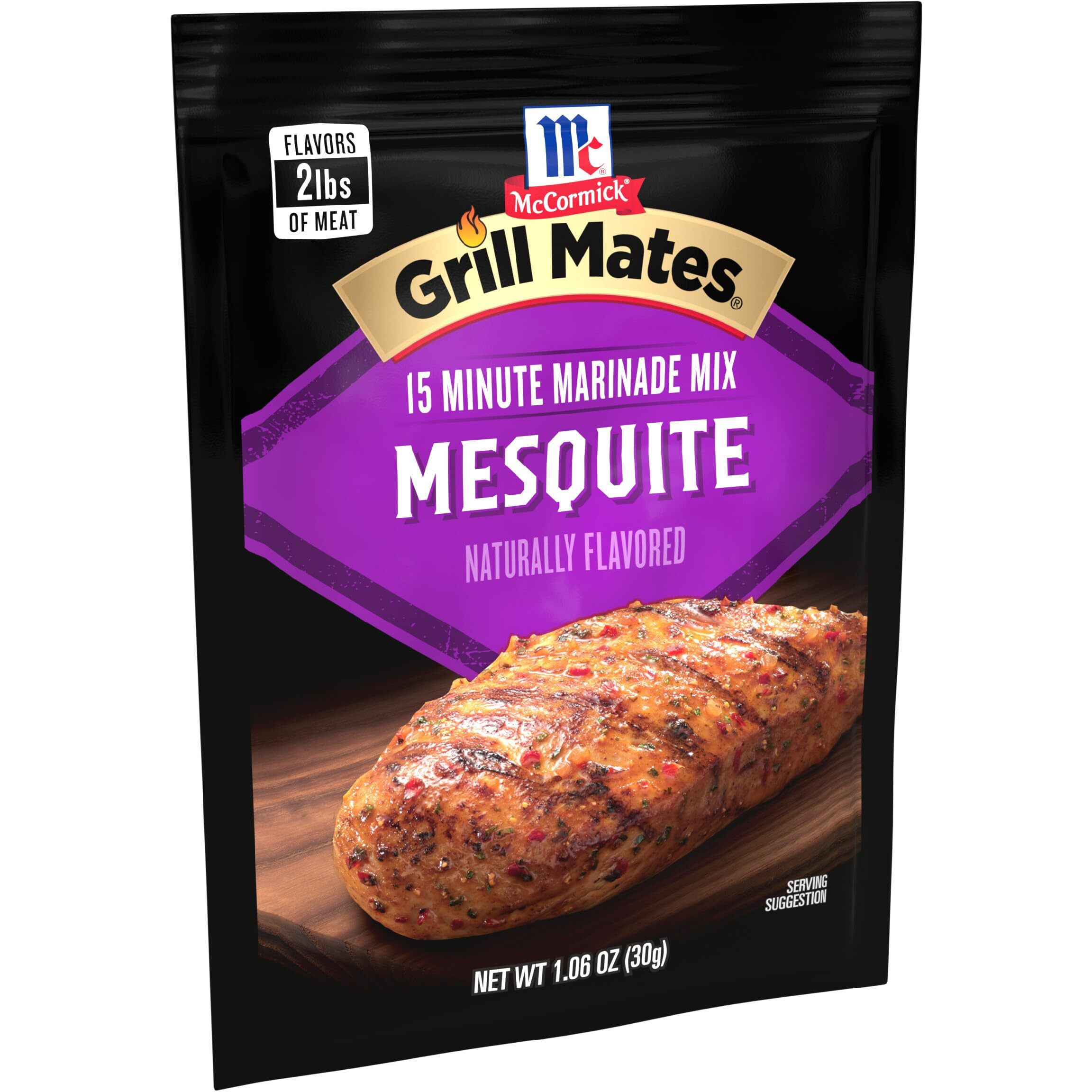 Mccormick Grill Mates Mesquite Marinade Mix, 1.06 Oz (Pack Of 12)