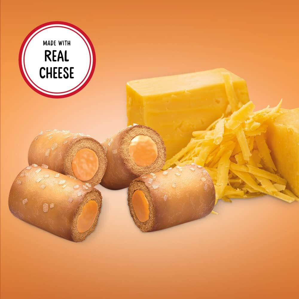 Combos Cheddar Cheese Pretzel Baked Snacks 6.3-Ounce Bag (Pack Of 12)