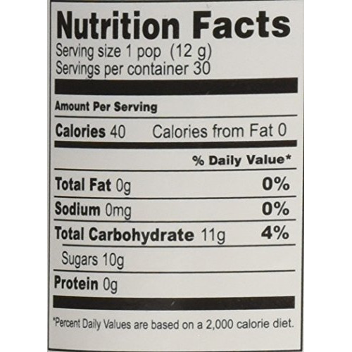 Colorsplash Lollipops Jar, 30 Pops, 12.69 Oz, Blue Raspberry