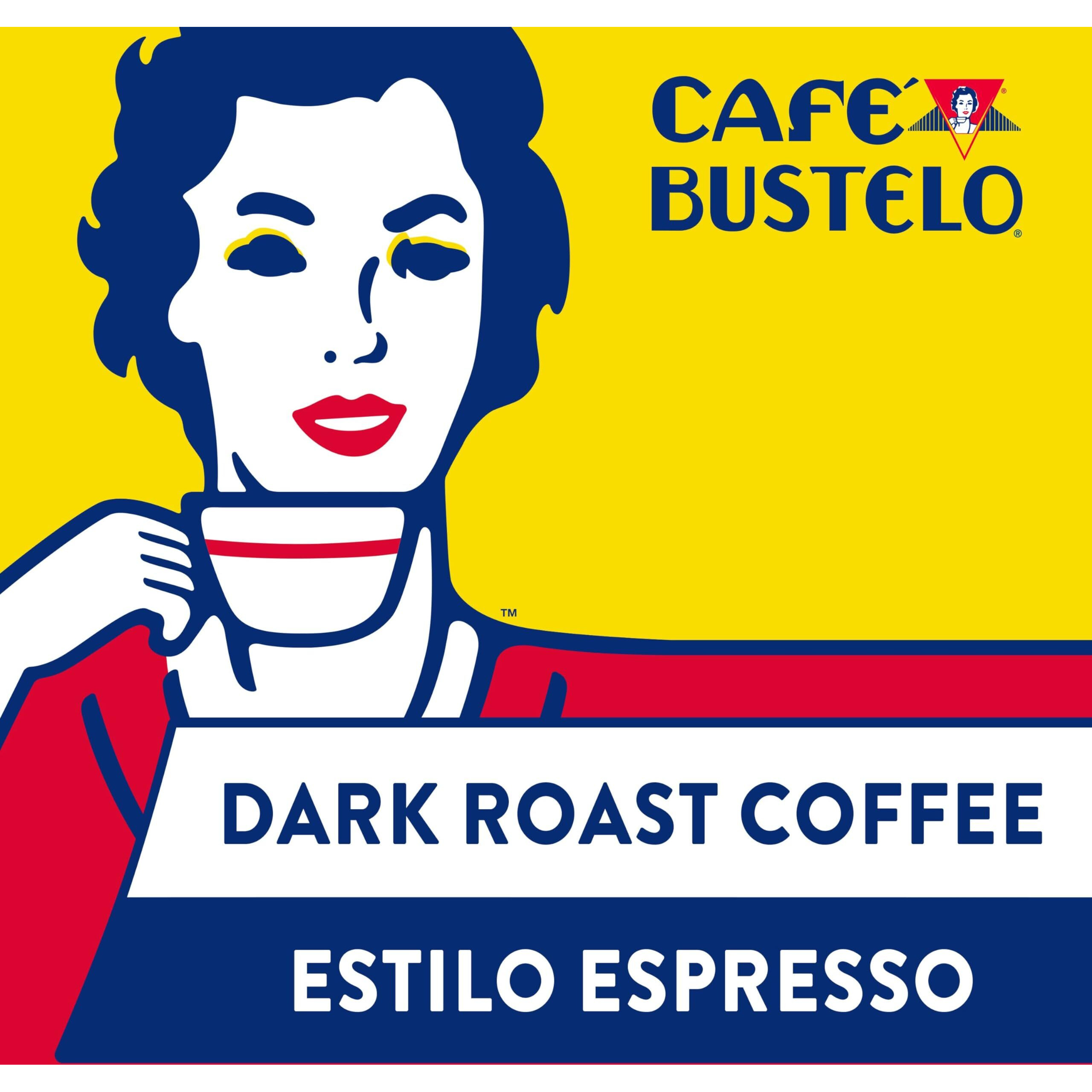 Caf   Bustelo Espresso Style Dark Roast Coffee, 12 Keurig K-Cup Pods