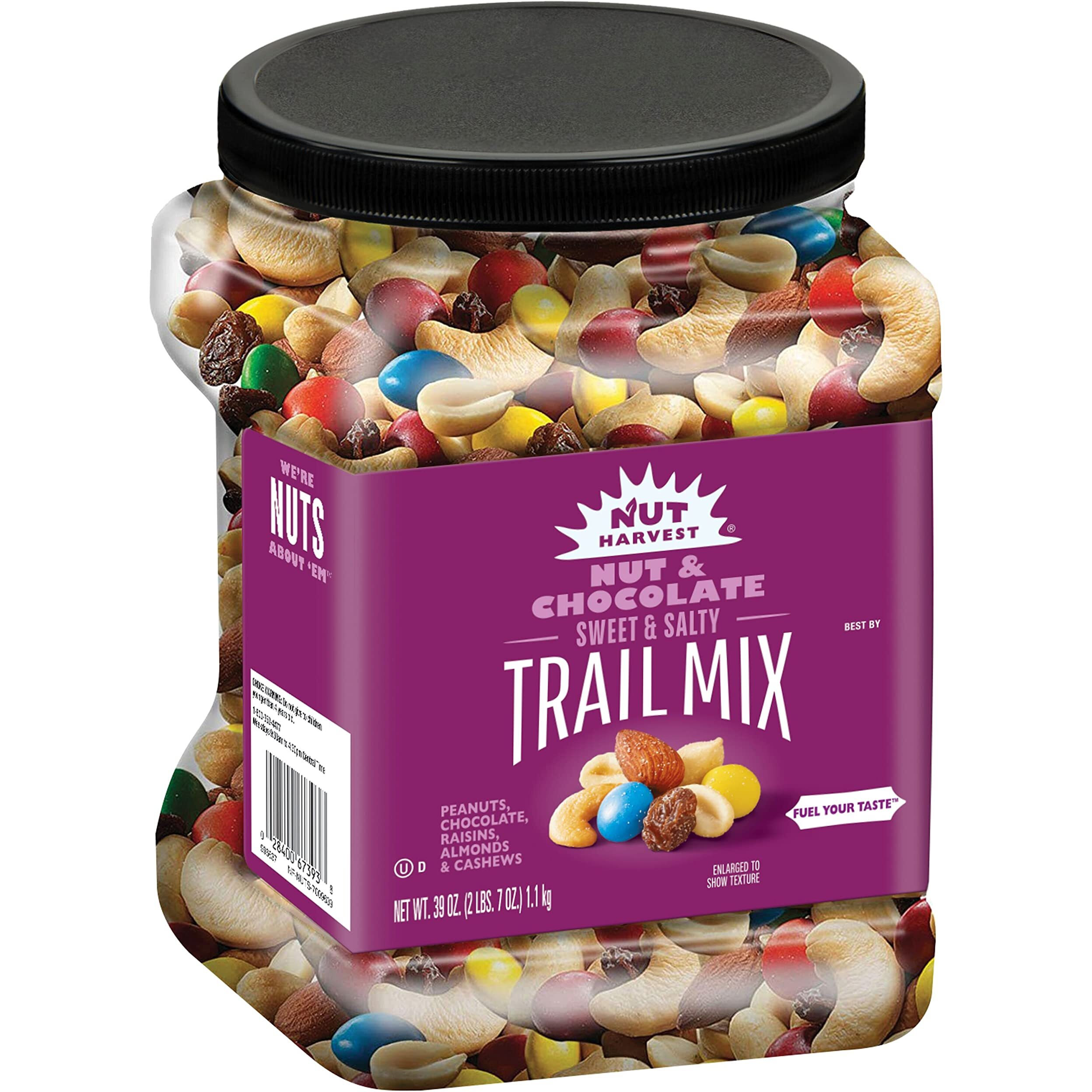 Nut Harvest, Nut & Chocolate Mix, 39 Ounce Jar