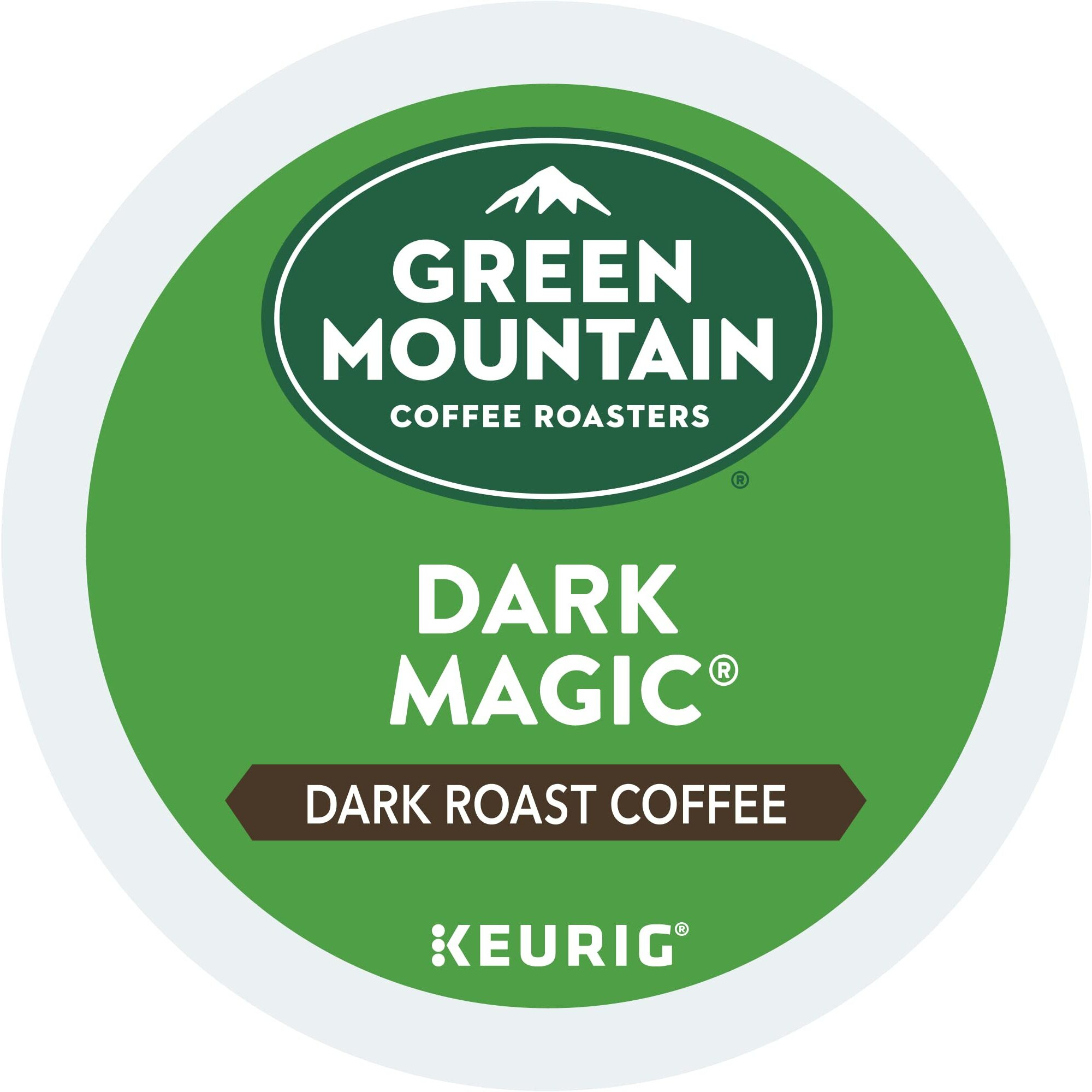 Green Mountain Coffee Roasters Dark Magic, Single-Serve Keurig K-Cup Pods, Dark Roast Coffee, 24 Count