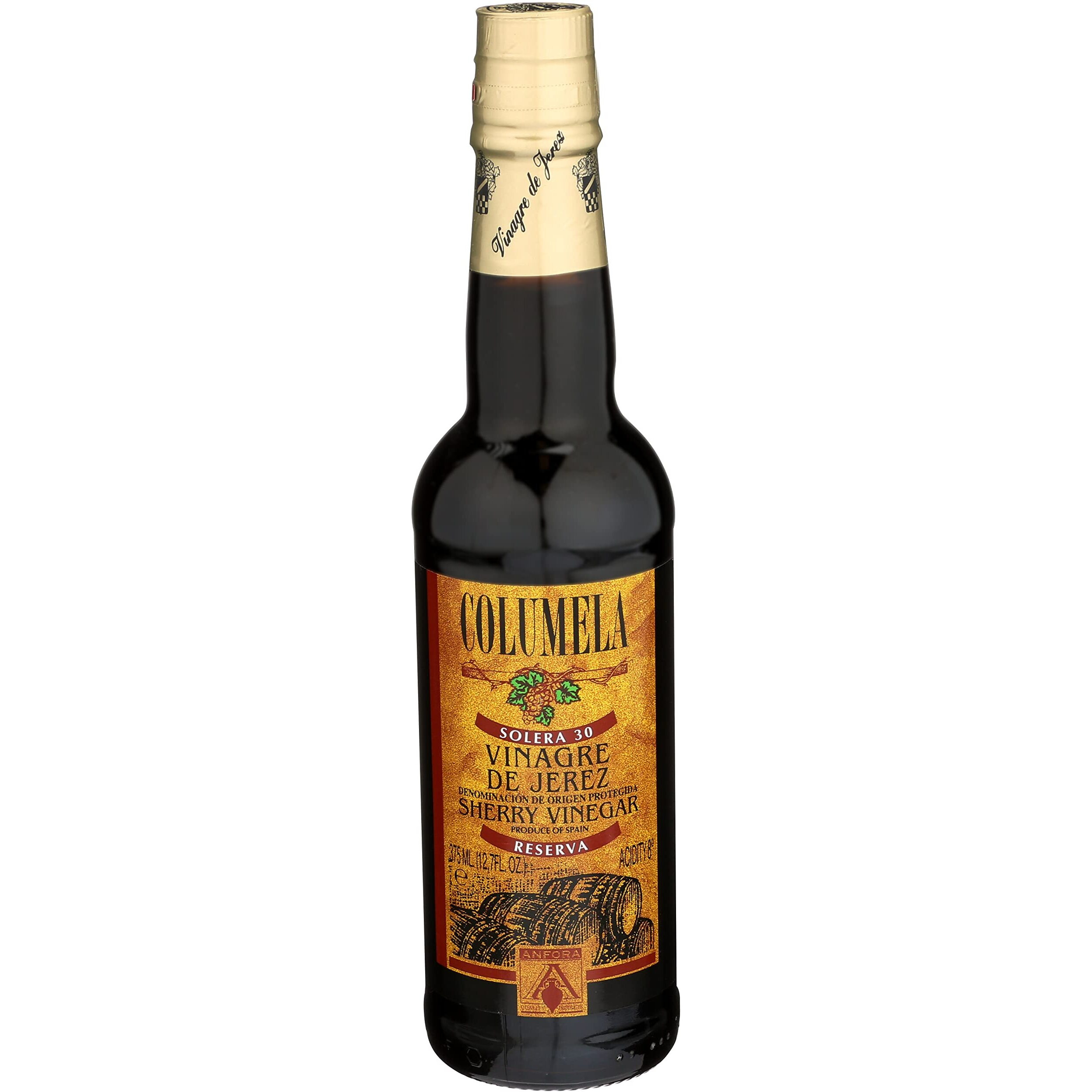 Columela Sherry Vinegar (Solera 3) Reserva, 12-Ounce