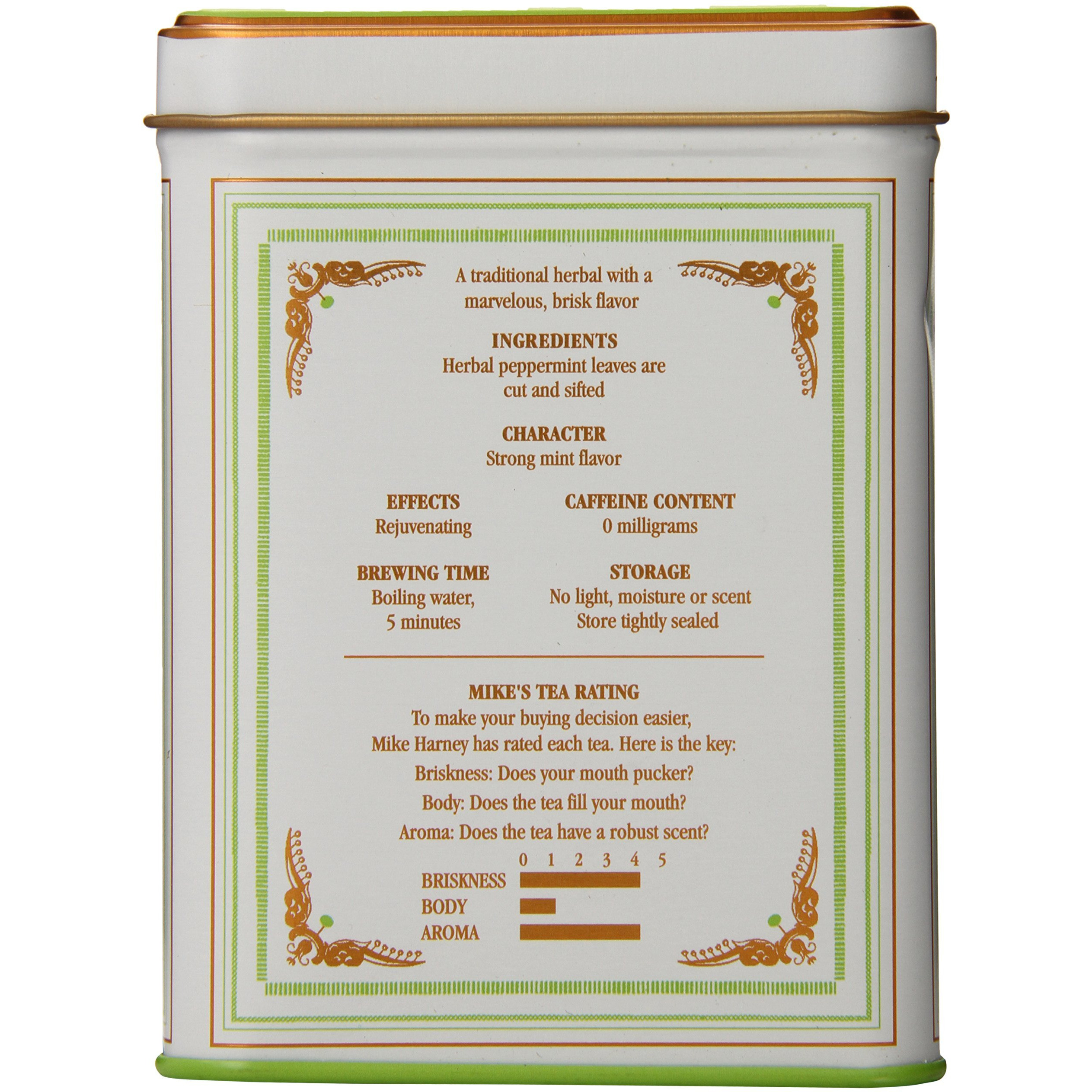 Harney And Sons Peppermint Tea, 20 Sachets 1.2 Oz