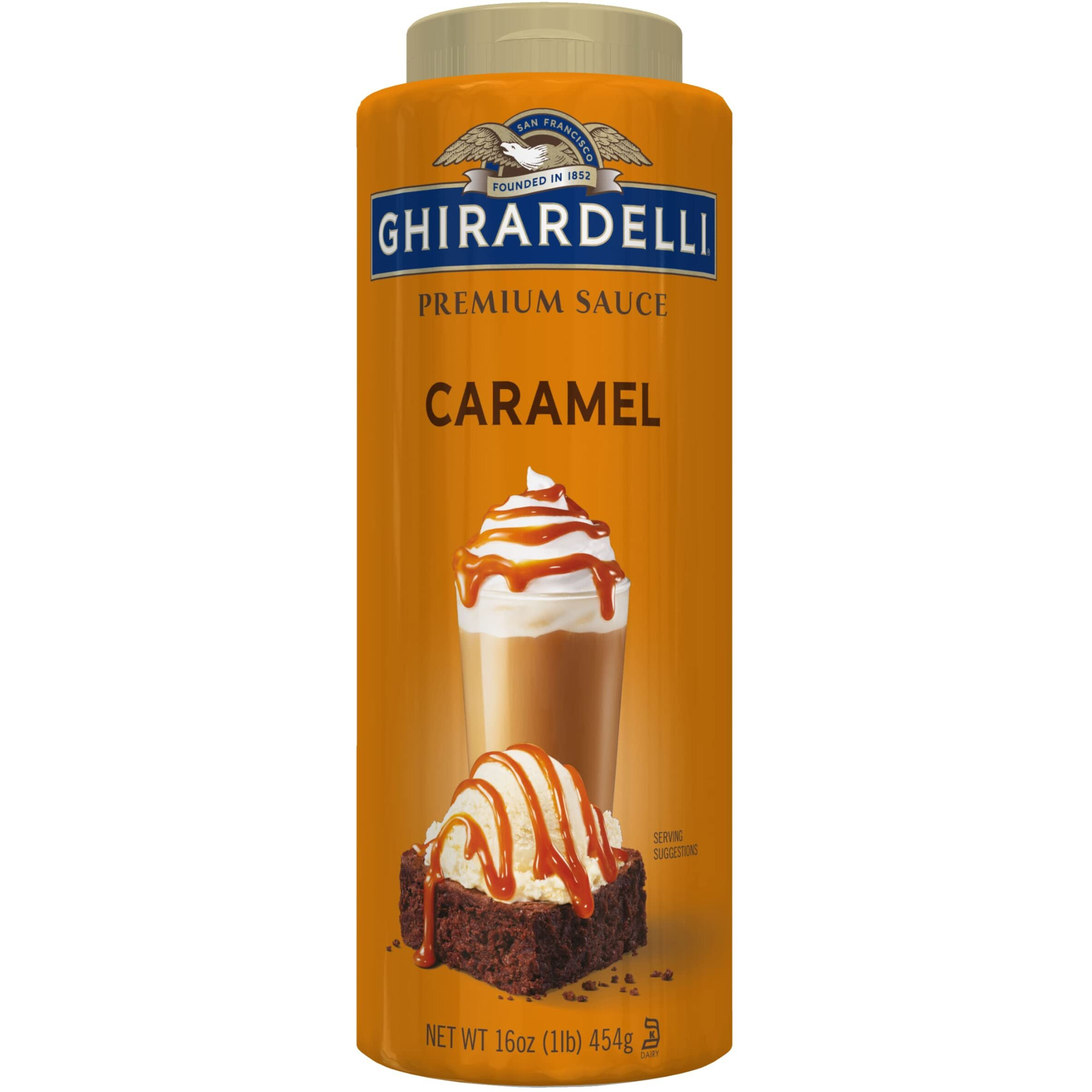 Ghirardelli Caramel Flavored Sauce 17 Oz. Bottle