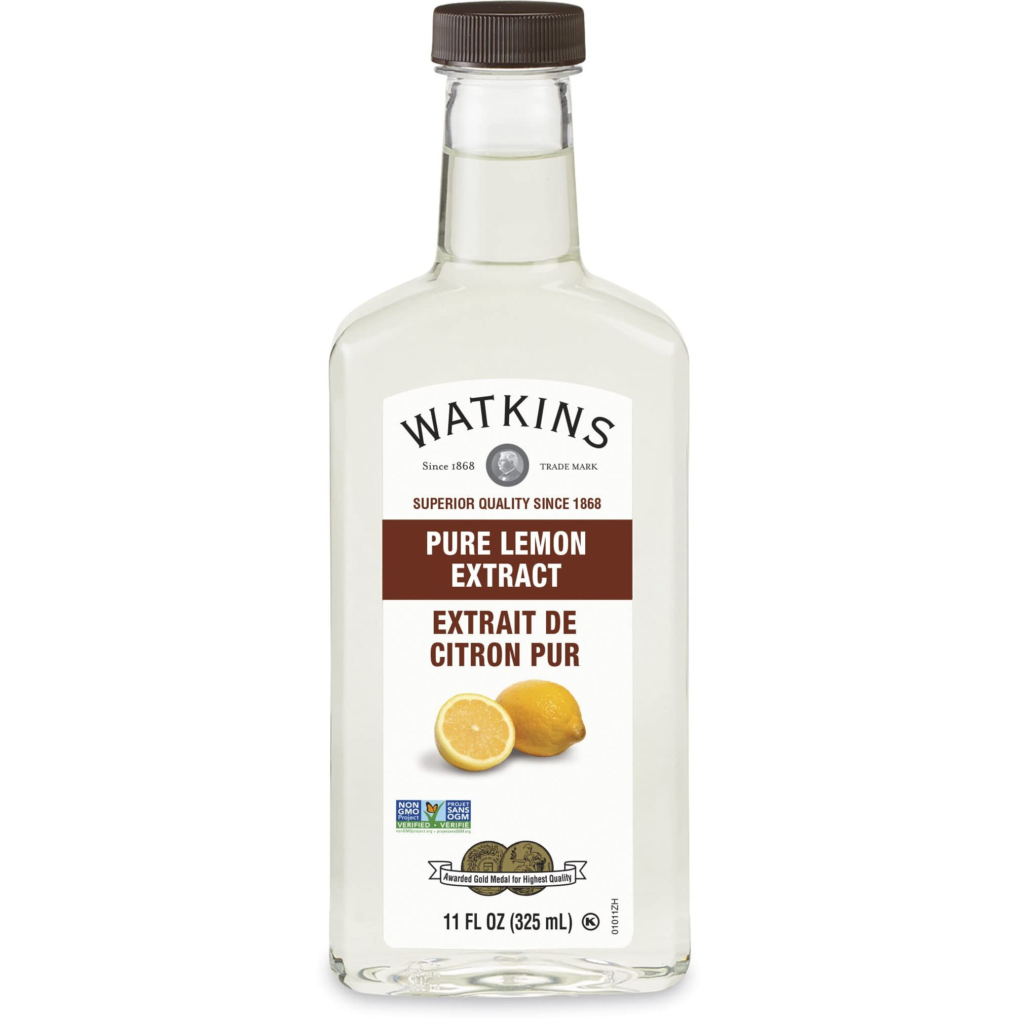 Watkins Pure Lemon Extract, 11 Oz. Bottle, 1 Count (Packaging May Vary)