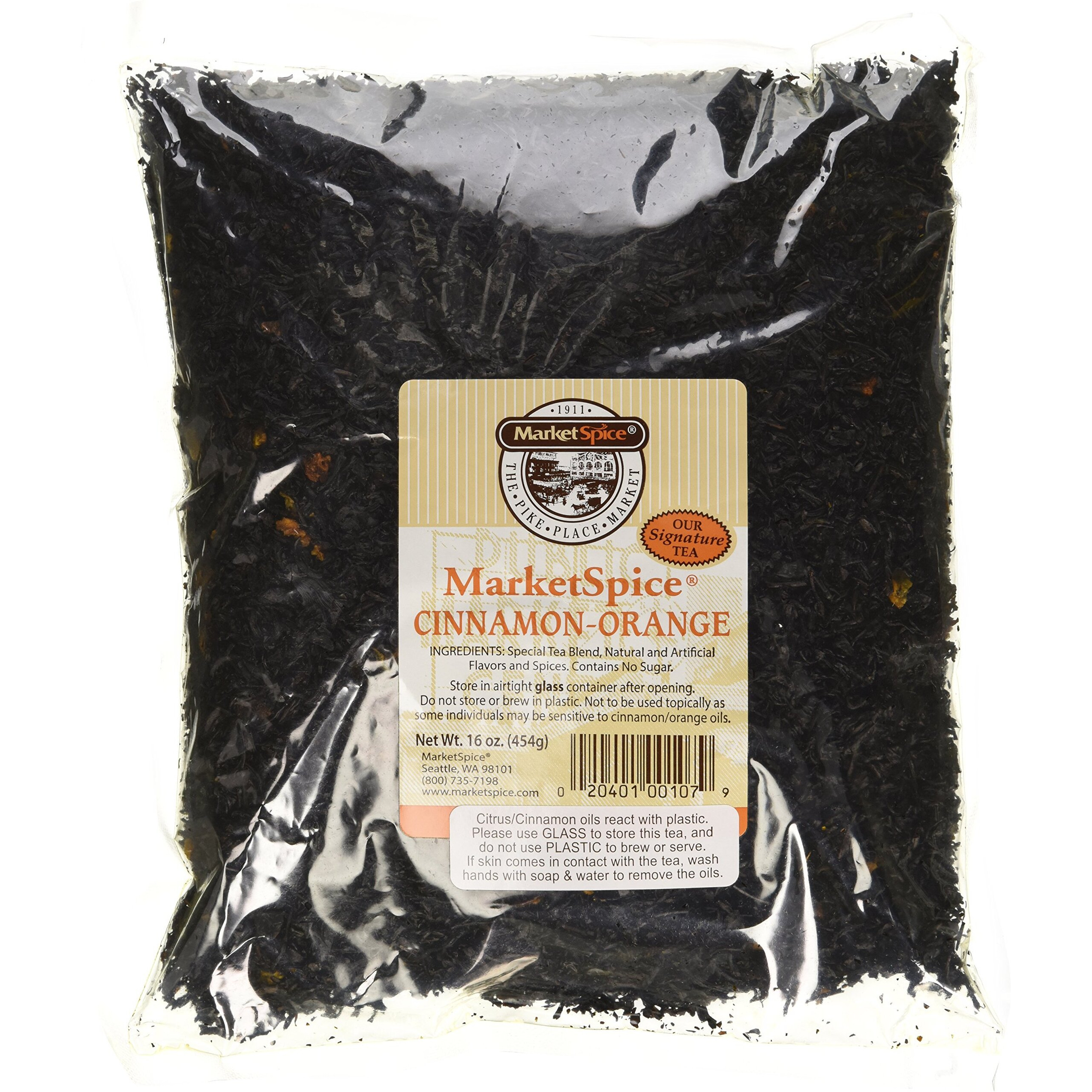 Marketspice Cinnamon Orange Tea 16 Oz(454 G)