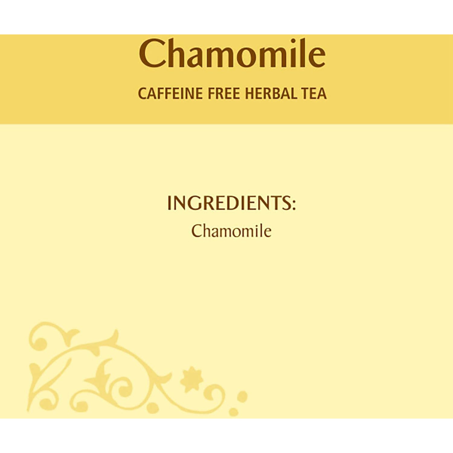 Celestial Seasonings Chamomile Herbal Tea, Caffeine Free, 20 Tea Bags Box, (Pack Of 6)
