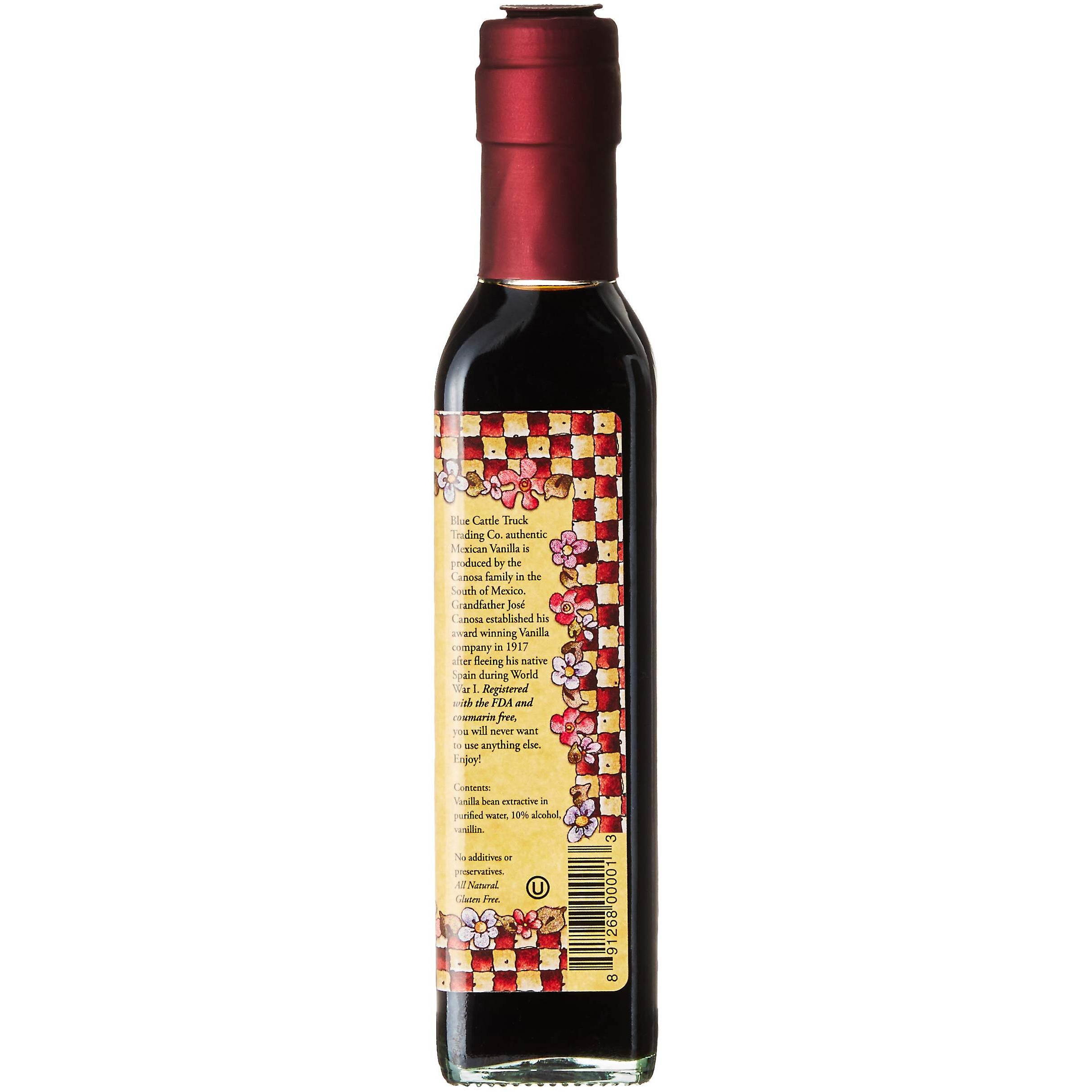 Blue Cattle Truck Trading Co. Traditional Gourmet Mexican Vanilla Extract , Medium, 8.4 Ounce