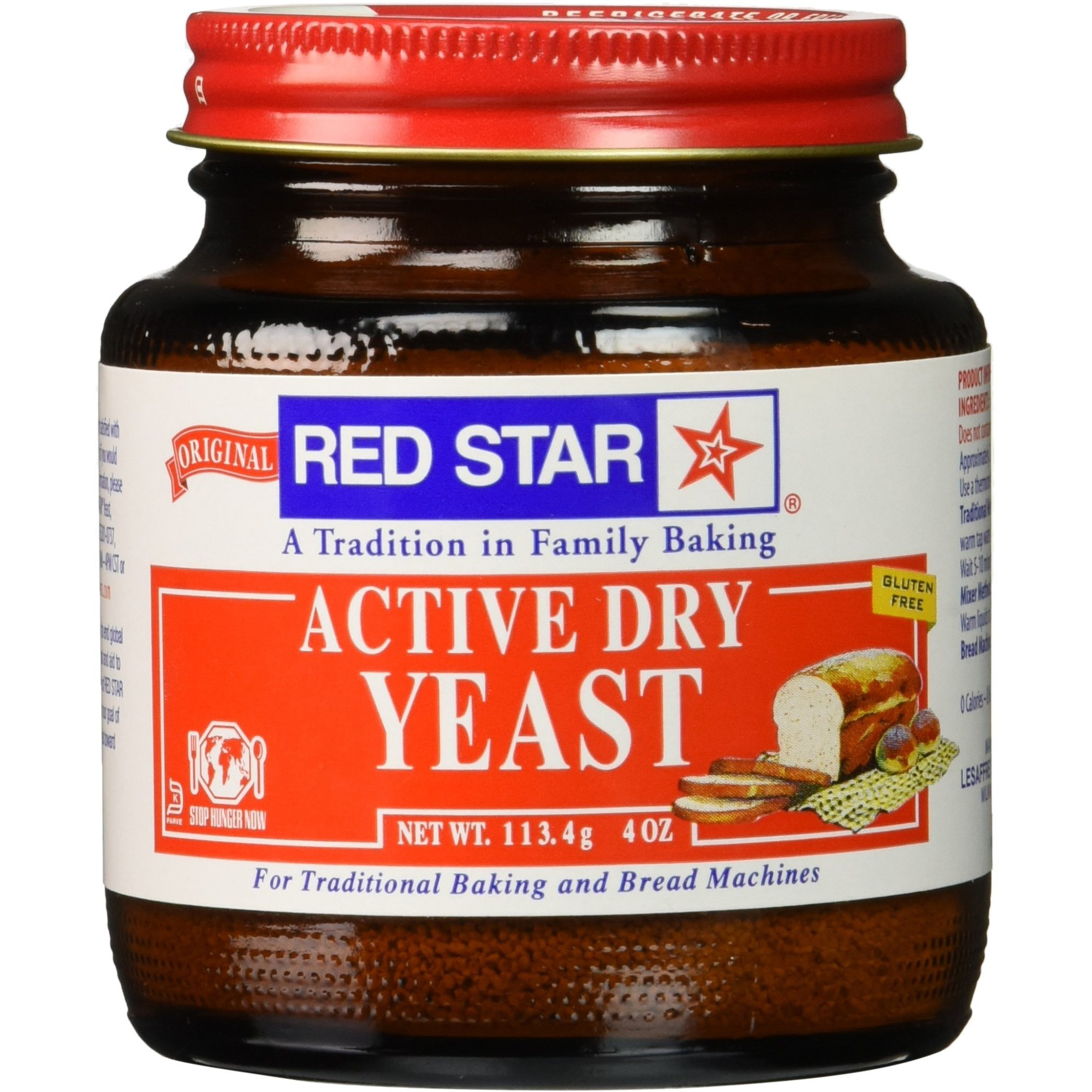 Red Star Active Dry Yeast, 4 Oz