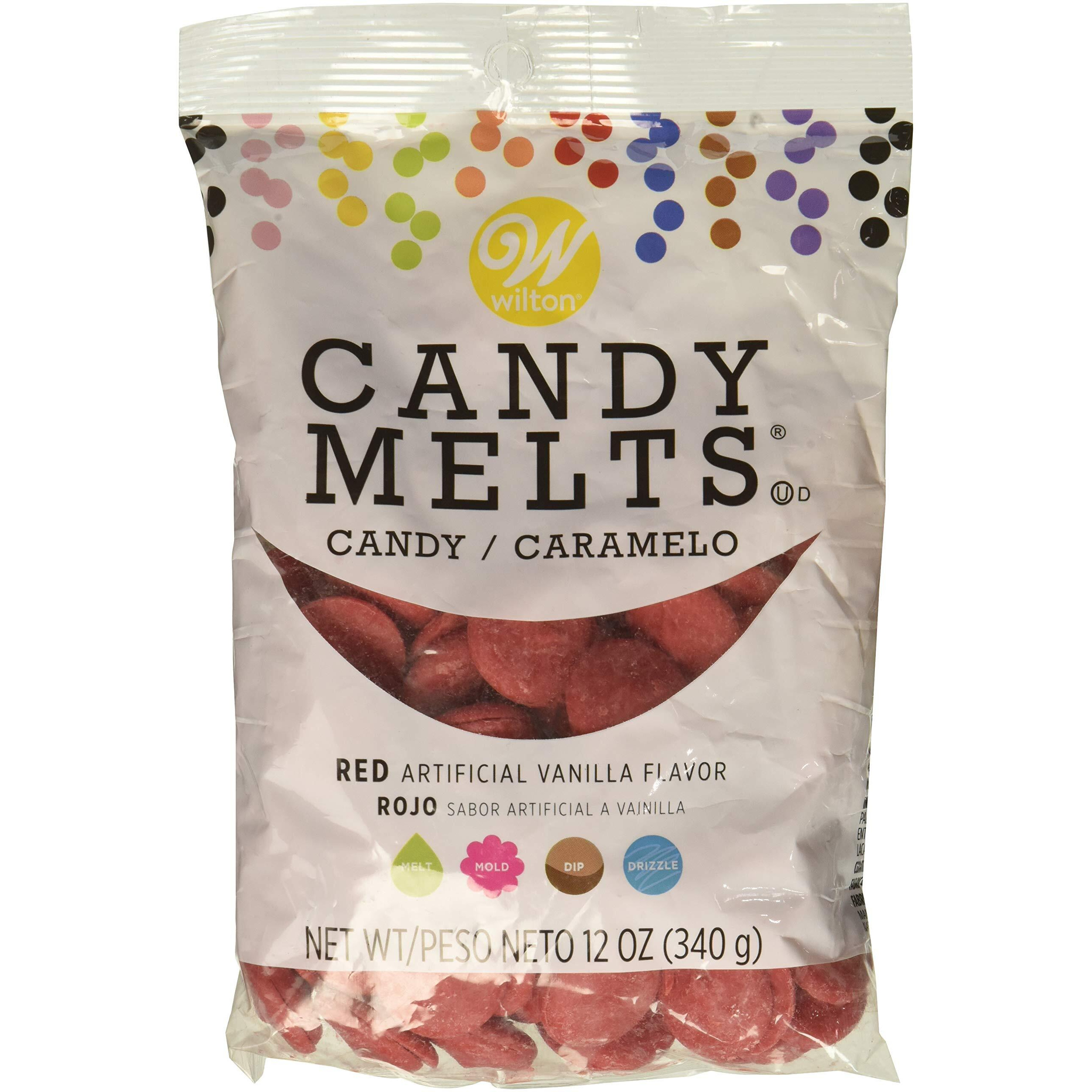 Wilton Red Candy Melts Candy, 12 Oz.