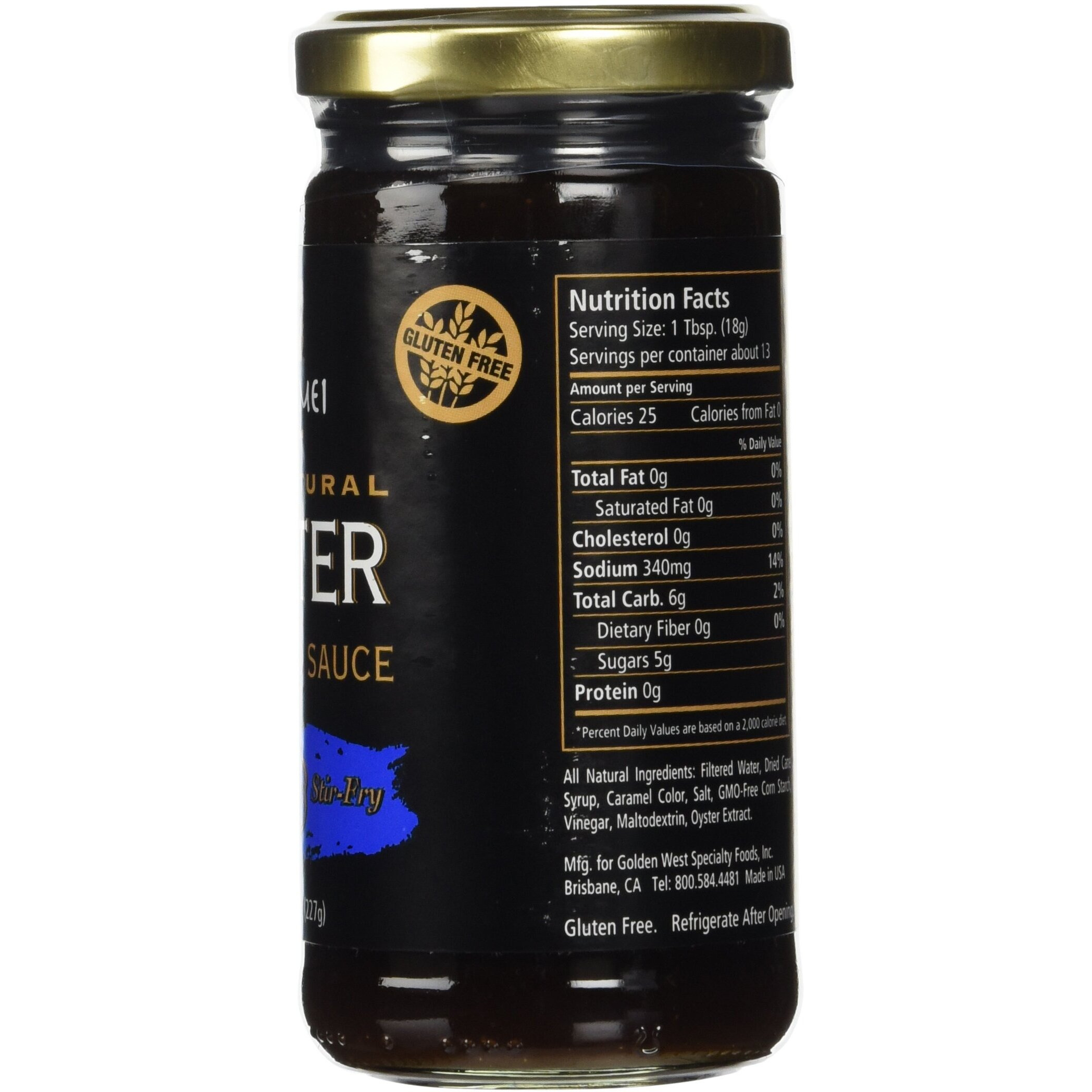 Wok Mei Gluten Free Oyster Sauce, 8 Oz. (2 Pack)