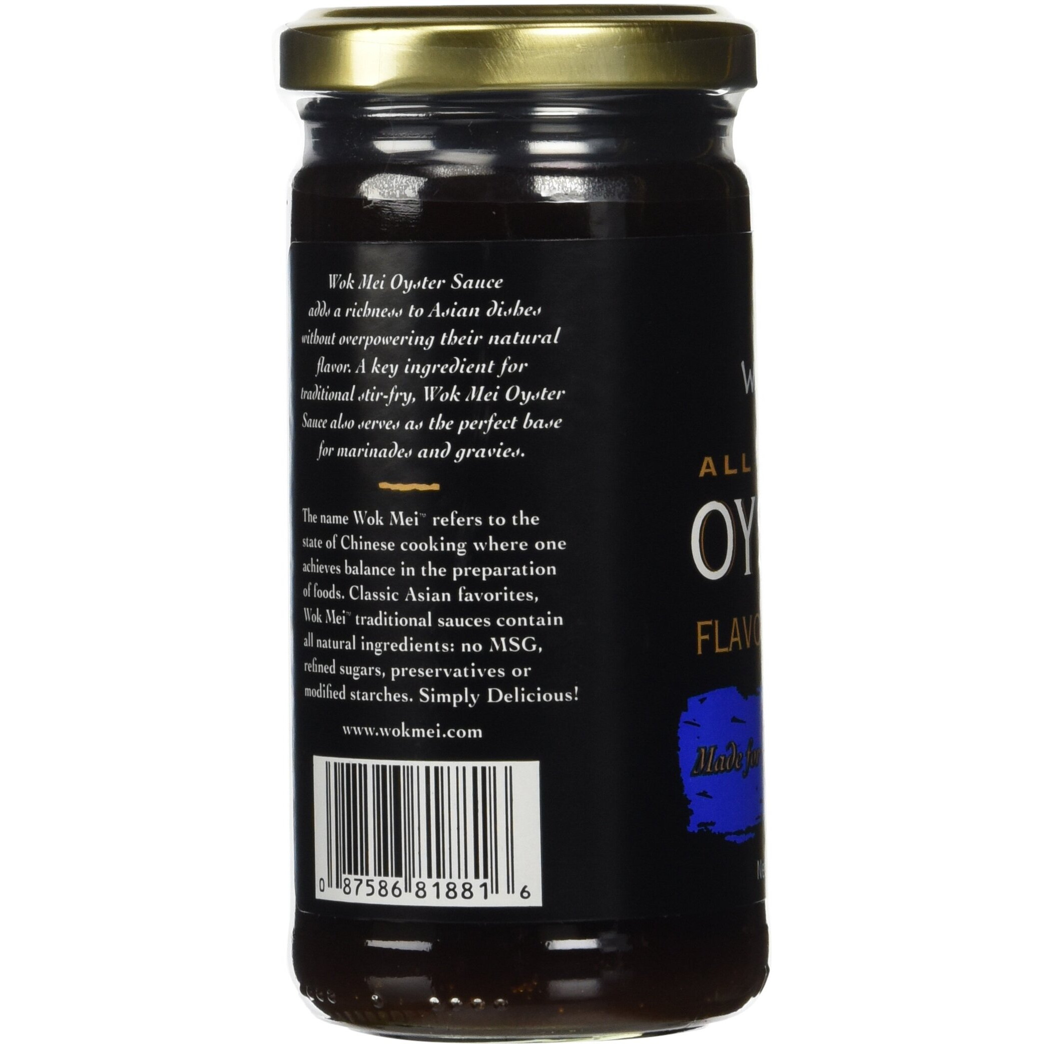 Wok Mei Gluten Free Oyster Sauce, 8 Oz. (2 Pack)