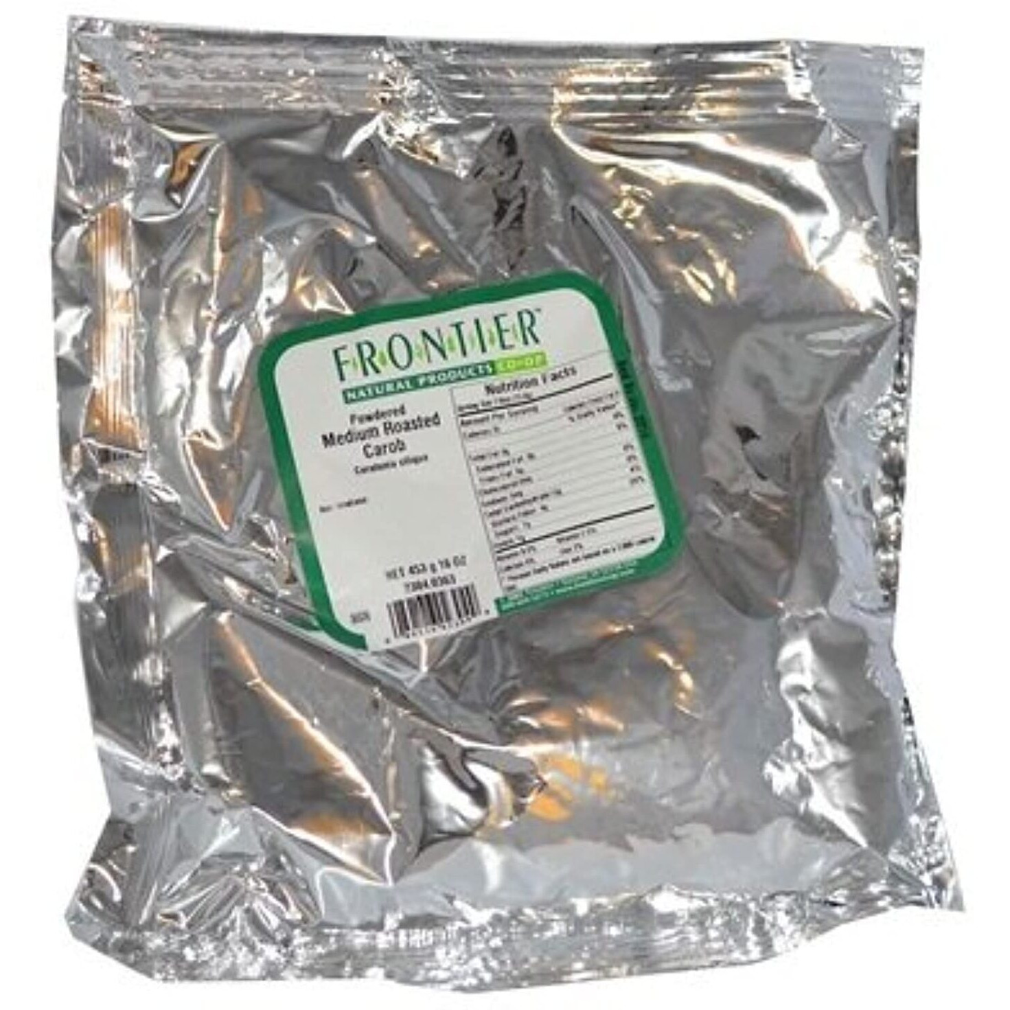 Frontier Co-Op Medium-Roasted Ground Carob 1Lb