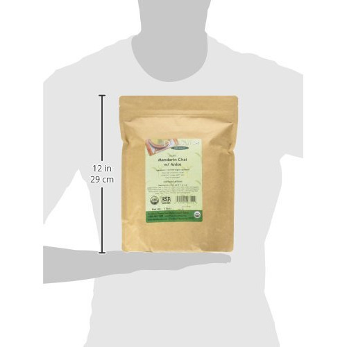 Davidson's Organics, Mandarin Chai With Anise, Loose Leaf Tea, 16-Ounce Bag