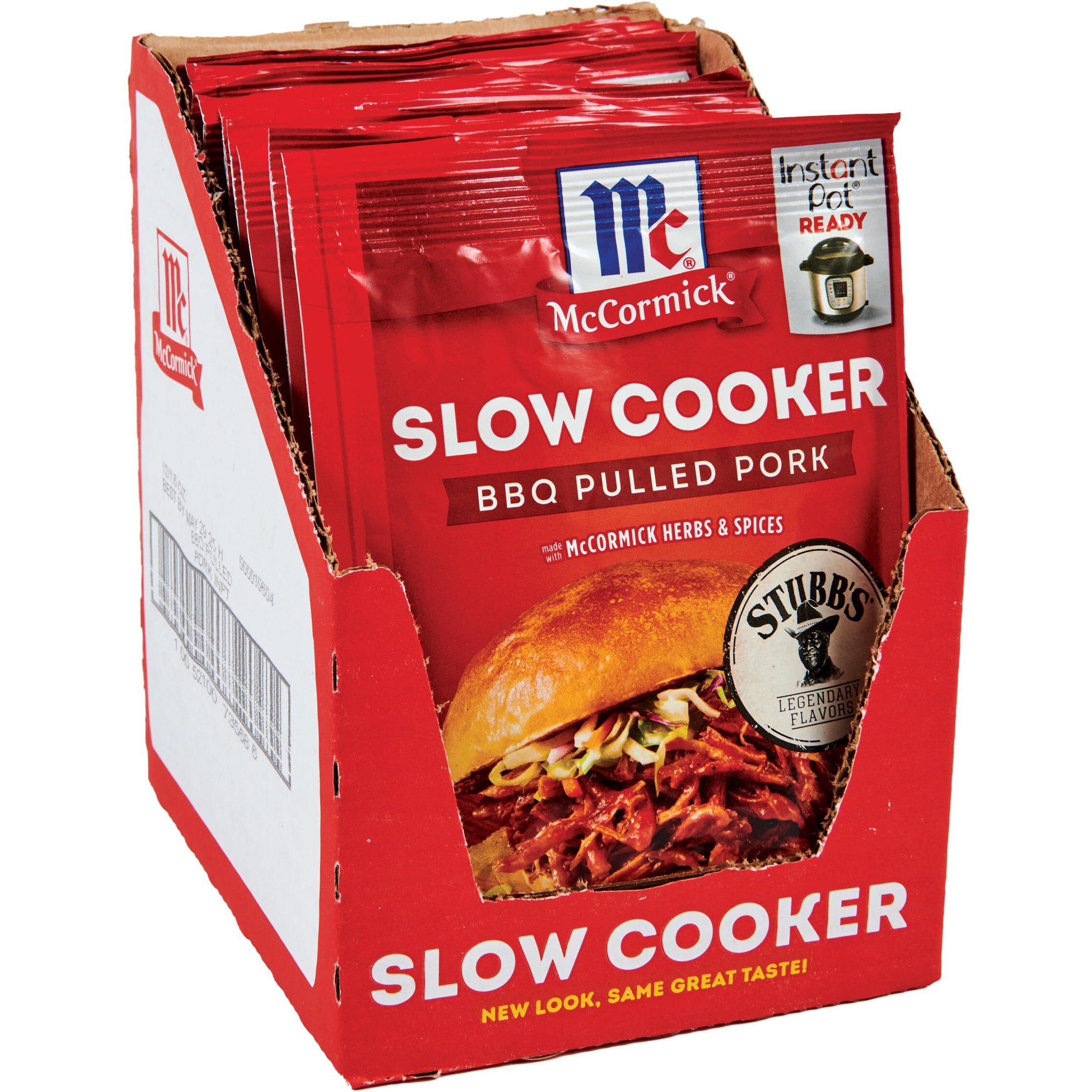 Mccormick Slow Cooker Bbq Pulled Pork Seasoning Mix, 1.6 Oz (Pack Of 12)