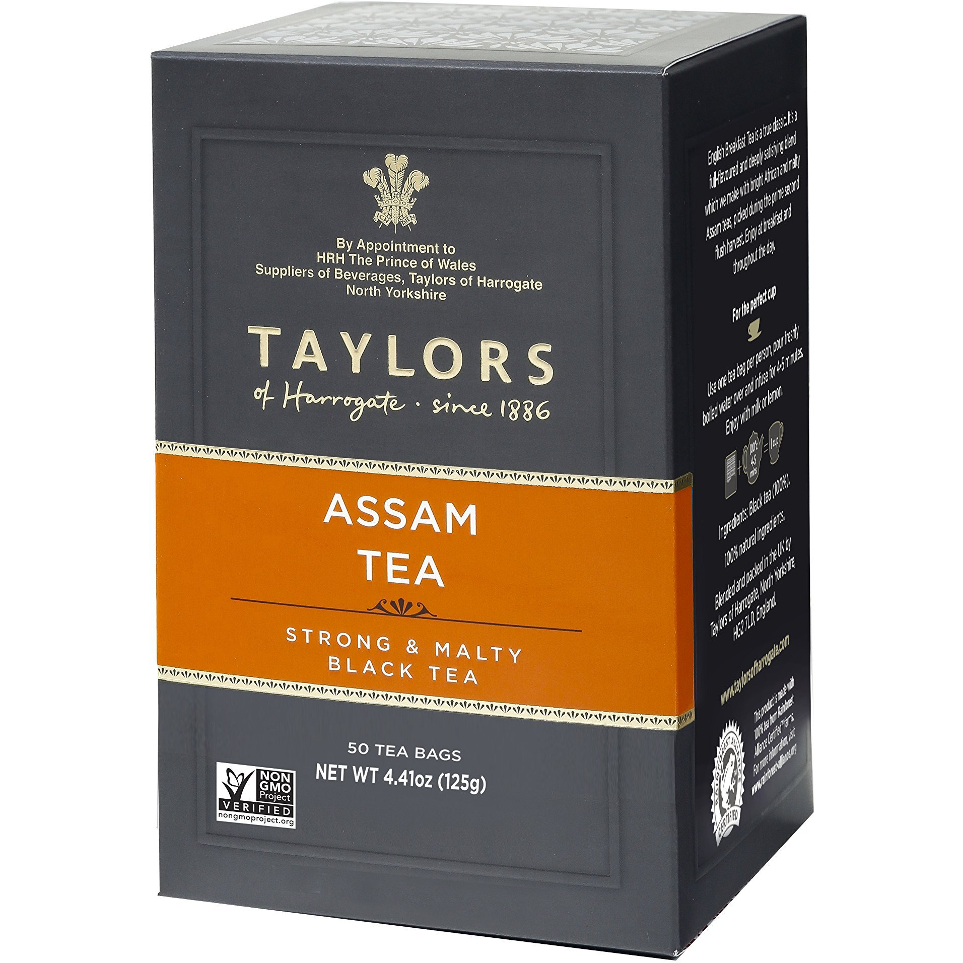 Taylors Of Harrogate Pure Assam, 50 Teabags, (Pack Of 6)